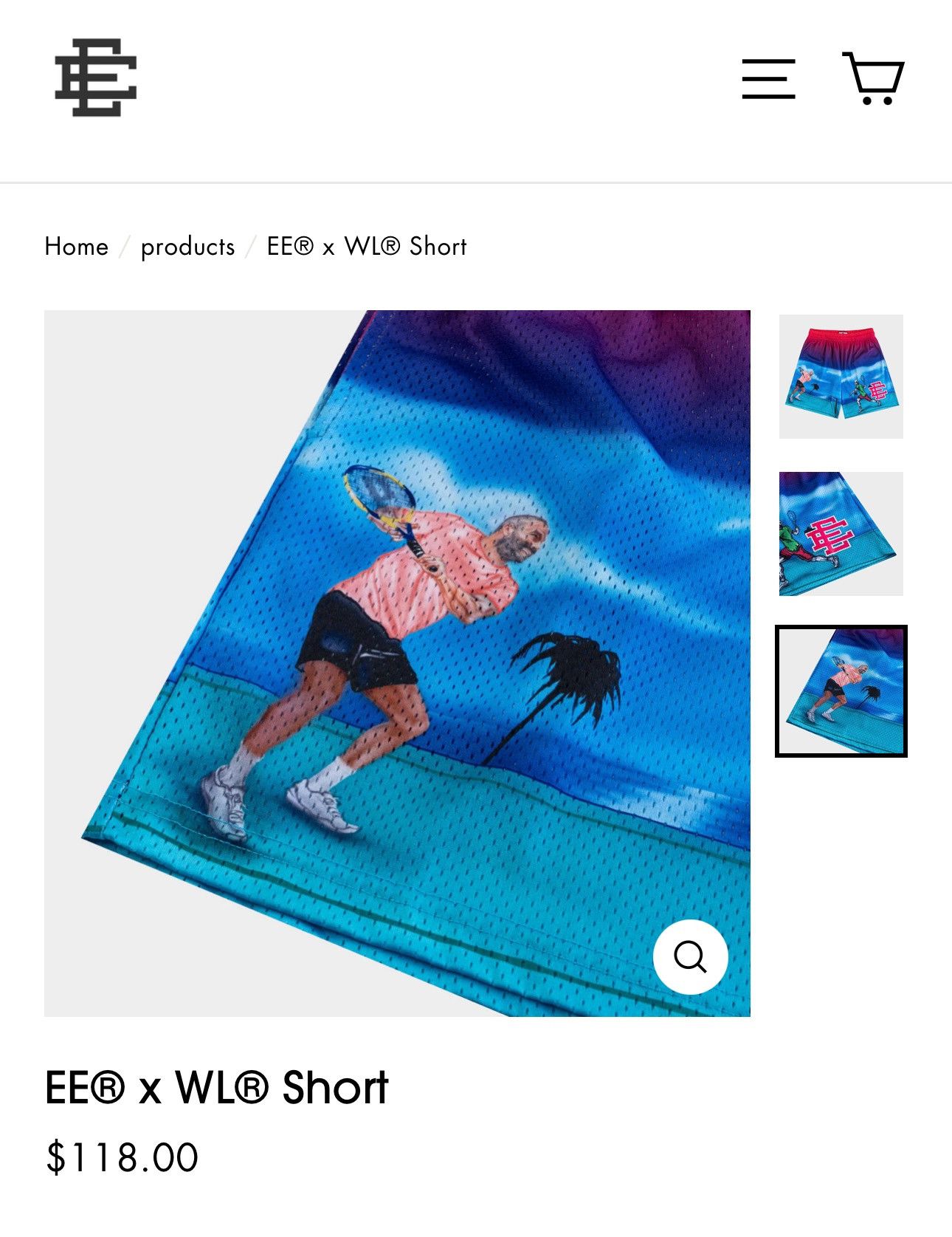 Eric Emanuel × Warren Lotas NEW Eric Emanuel x Warren Lotas Shorts Large Size US 34 / EU 50 - 11 Thumbnail