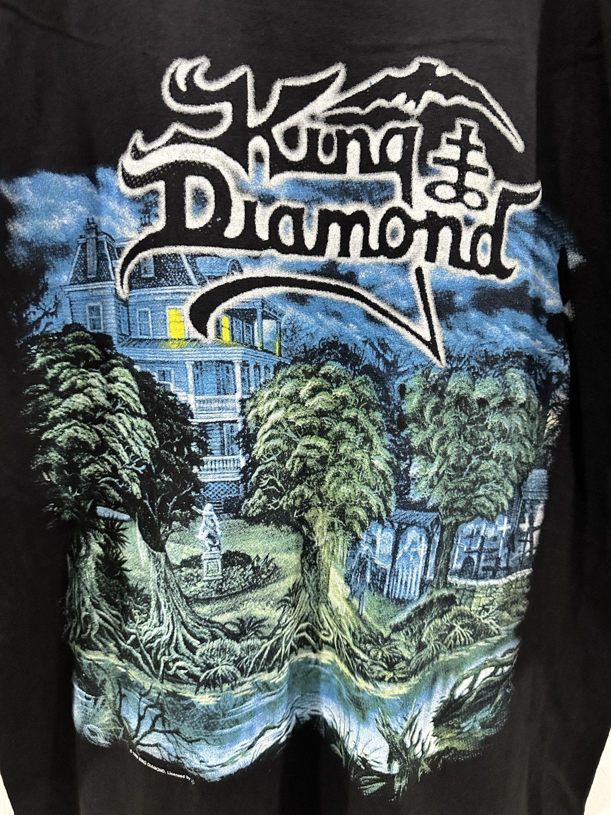 Band Tees × Vintage vintage 1998 KING DAIMOND voodoo album promo t-shirts Size US XXL / EU 58 / 5 - 3 Thumbnail