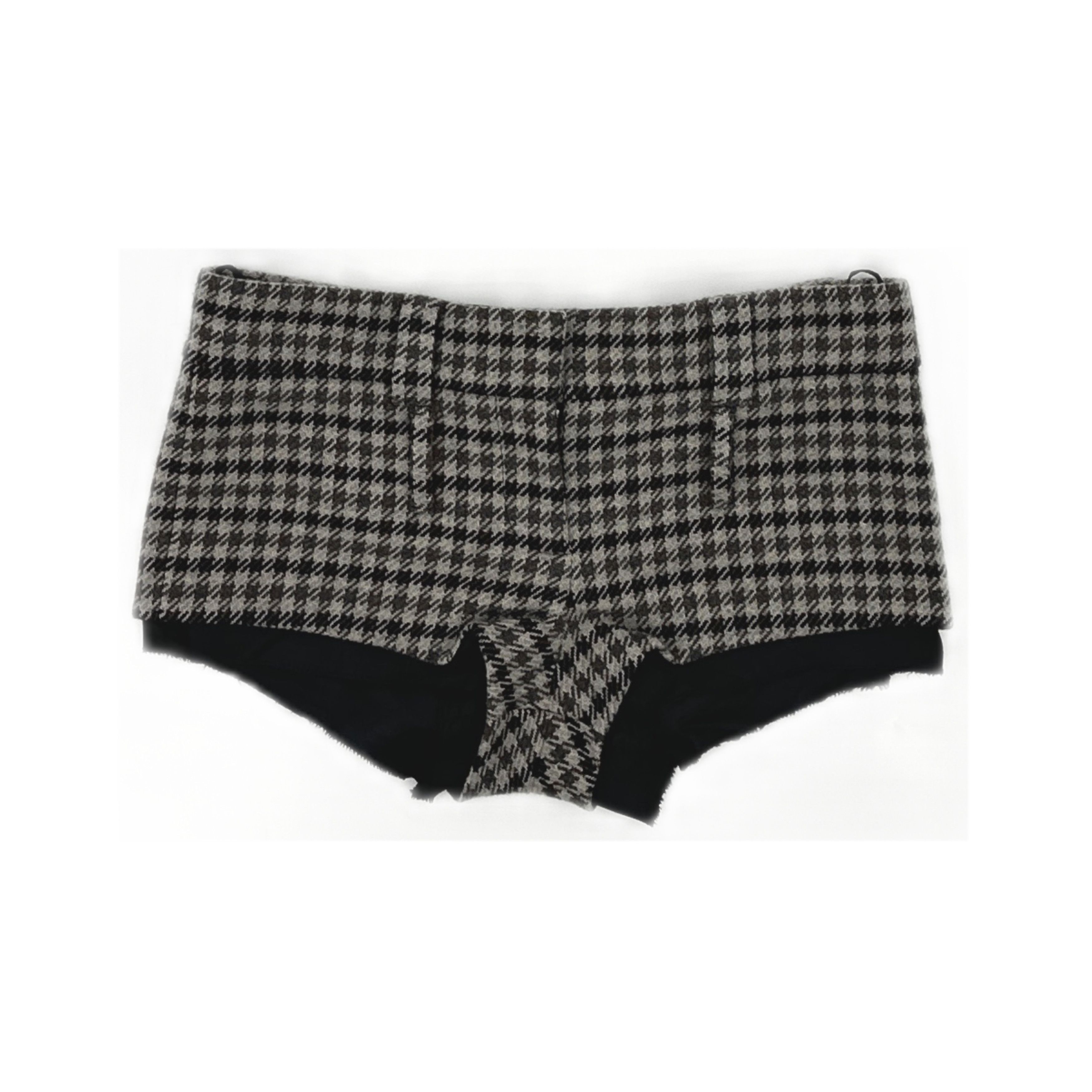 Miu Miu Miu Miu Houndstooth Check Shorts Size 38 Size 26" / US 2 / IT 38 - 1 Thumbnail