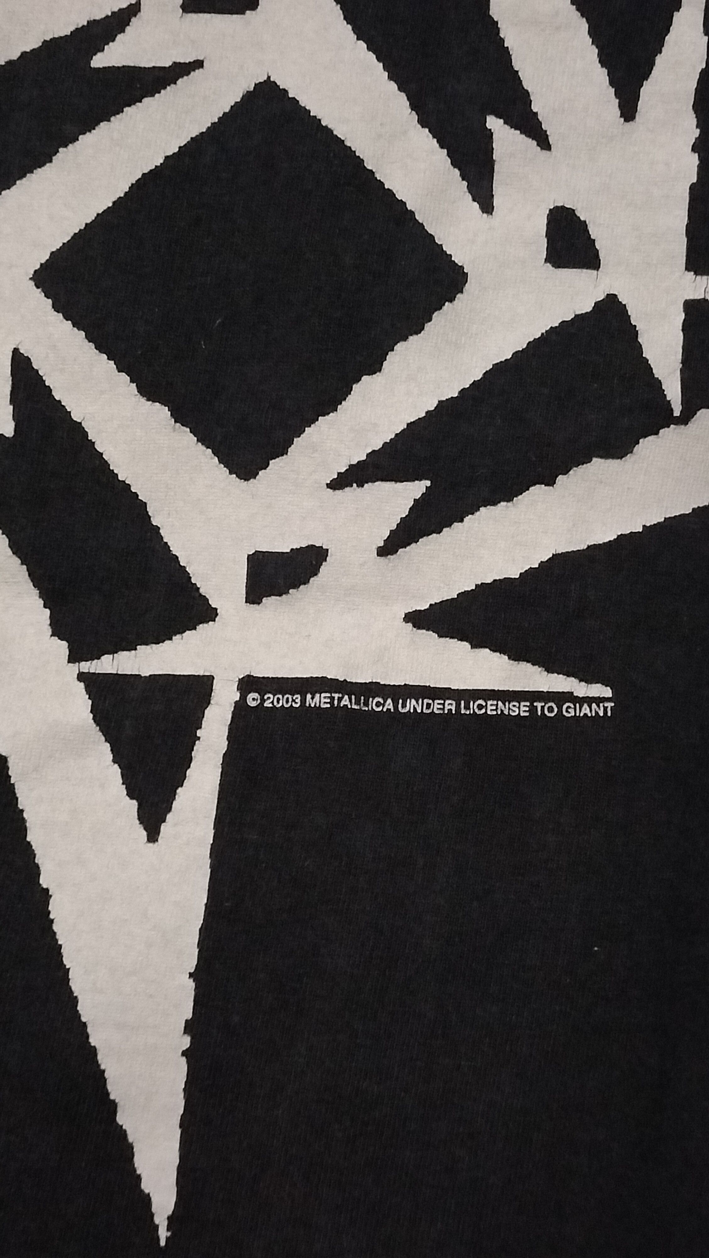 Metallica Metallica Giants American football San Francisco 2003 Size US XL / EU 56 / 4 - 8 Thumbnail