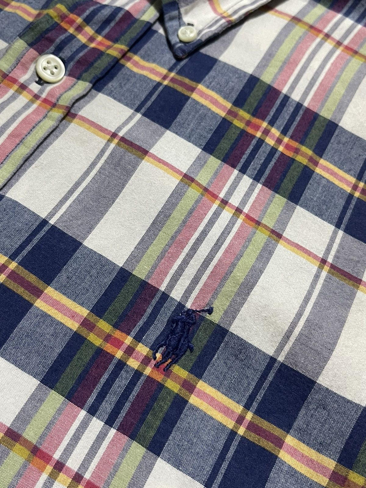Ralph Lauren Y2K RALPH LAUREN checkered short sleeve t-shirt Size US M / EU 48-50 / 2 - 3 Thumbnail