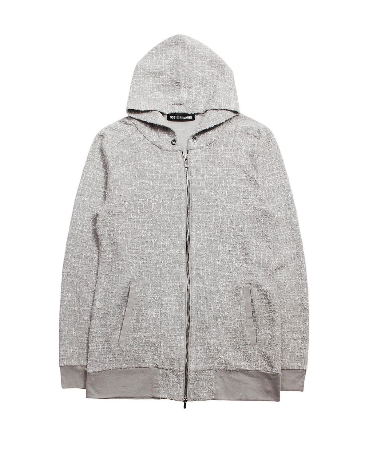 5351 POUR LES HOMMES 5351 POUR LES FEMMES DESIGNED BY REI TAKAHASHI ZIP UP HOODIE Size ONE SIZE - 2 Thumbnail