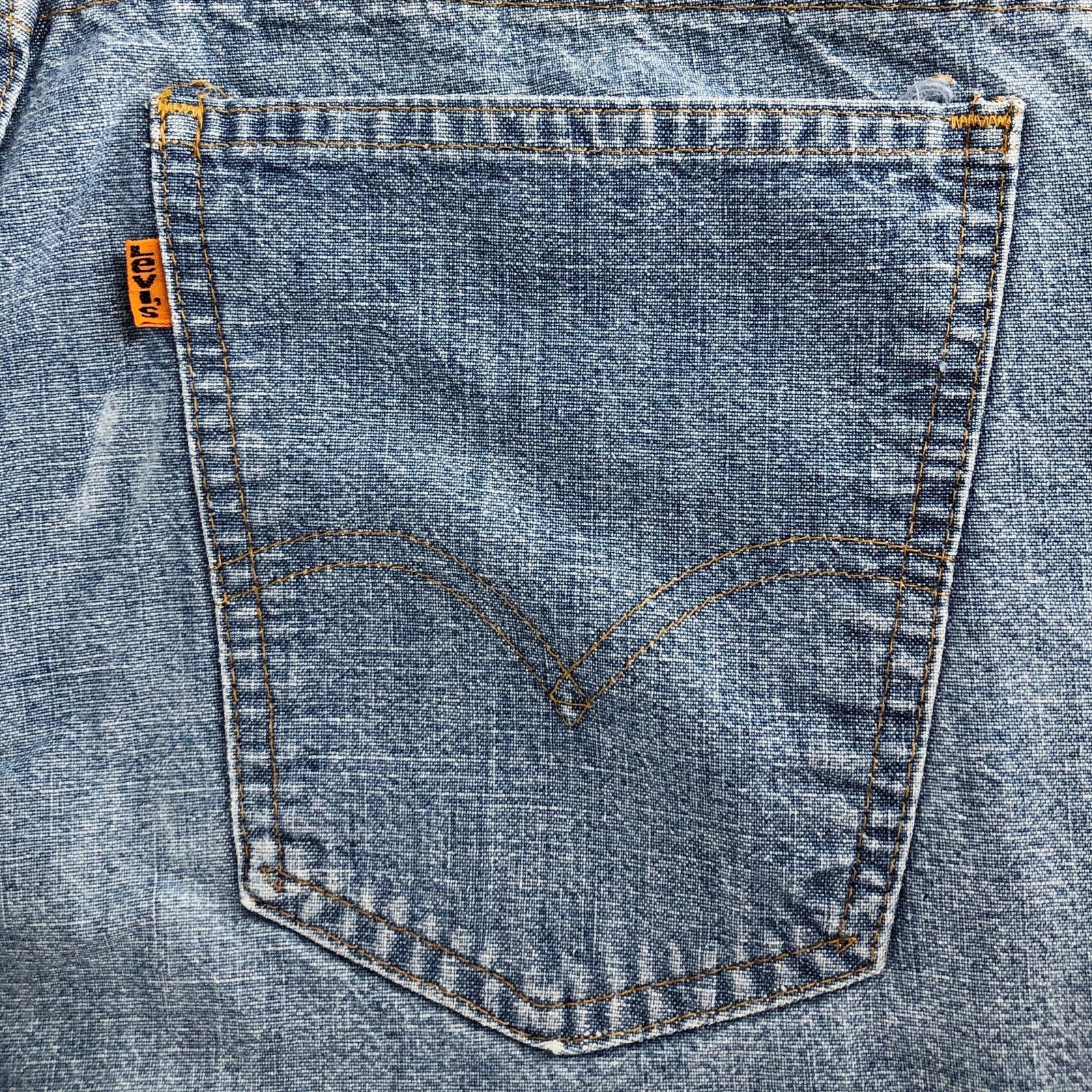 Levi's × Vintage 70s Levis flare leg jeans 1970s vintage Size 32" / US 10 / IT 46 - 3 Thumbnail