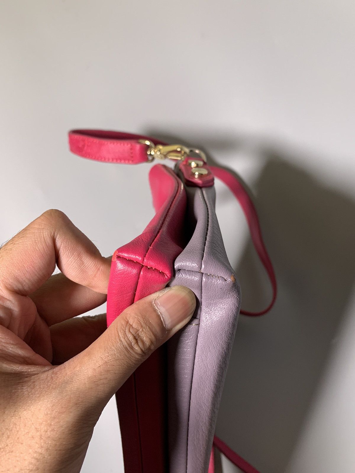 Vivienne Westwood VIVIENNE WESTWOOD TWO TONE LEATHER CROSS BODY BAG Size ONE SIZE - 10 Thumbnail
