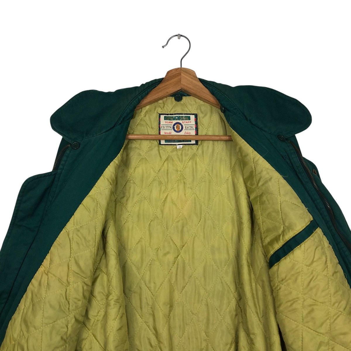 Japanese Brand 📌Vintage Bomber Jacket Team F1 Staff Racing Big Logo Size US M / EU 48-50 / 2 - 14 Thumbnail