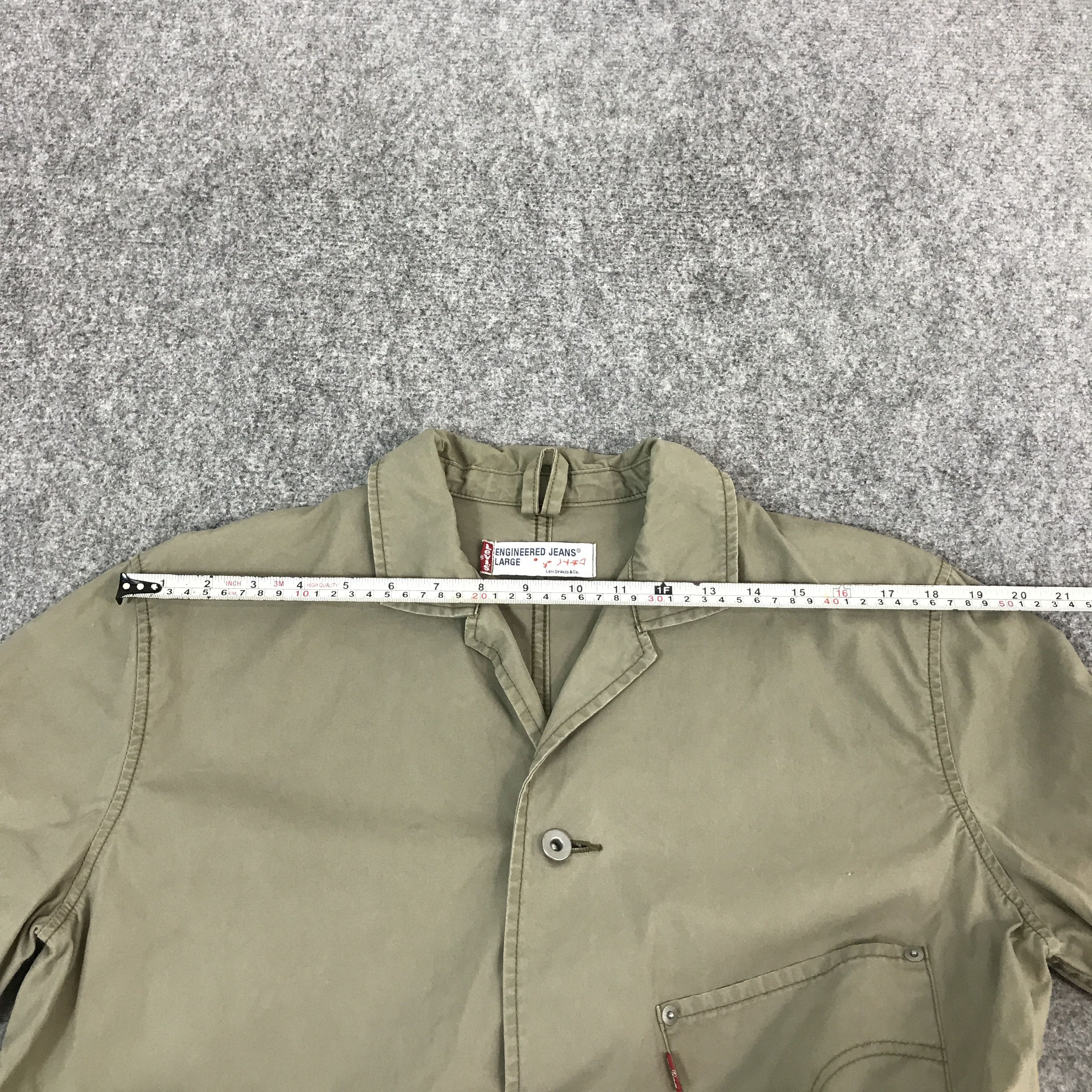 Levi's Levis single pocket khaki jacket Size US L / EU 52-54 / 3 - 8 Thumbnail