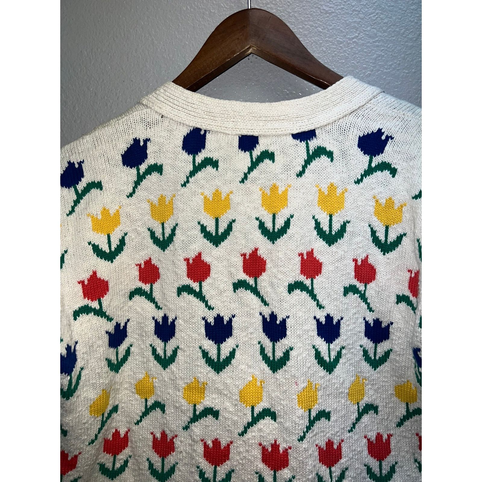 Vintage Womens Tulchan Vintage Sweater Roses Rose Flower VTG Medium Size M / US 6-8 / IT 42-44 - 9 Thumbnail