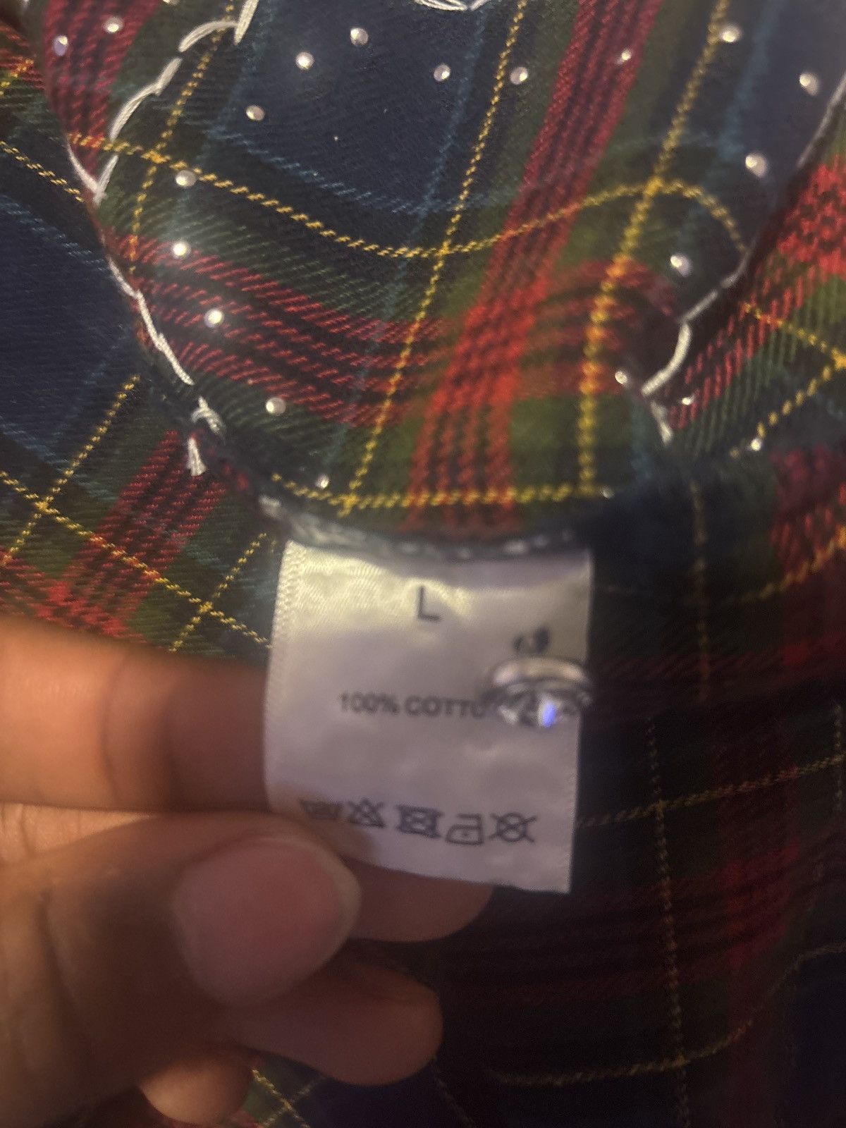 Vale Valr rhinestone flannel Size US L / EU 52-54 / 3 - 7 Thumbnail