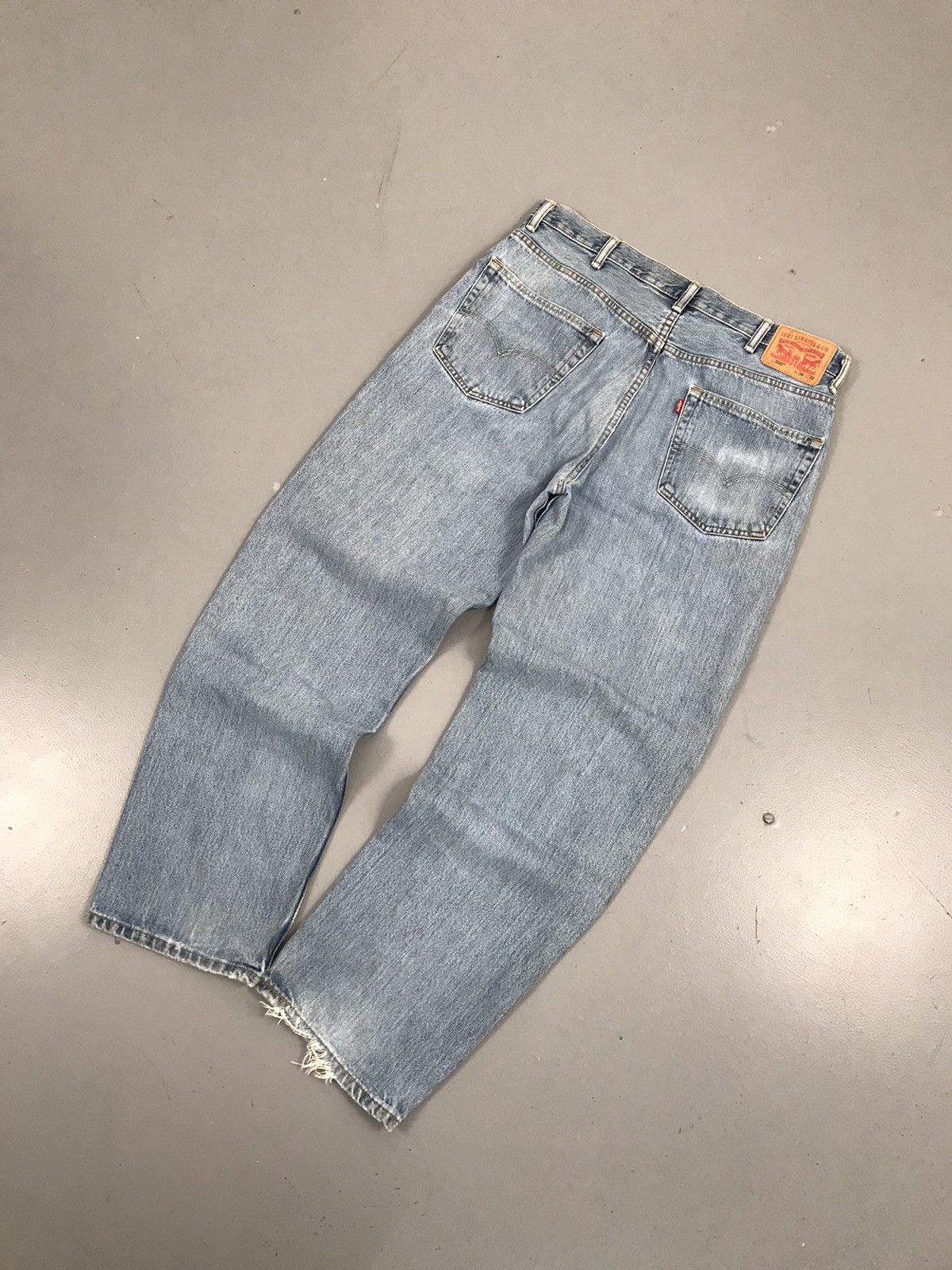 Levi's × Vintage Vintage Levi’s 90s 550 straight fit denim Size US 38 / EU 54 - 10 Thumbnail