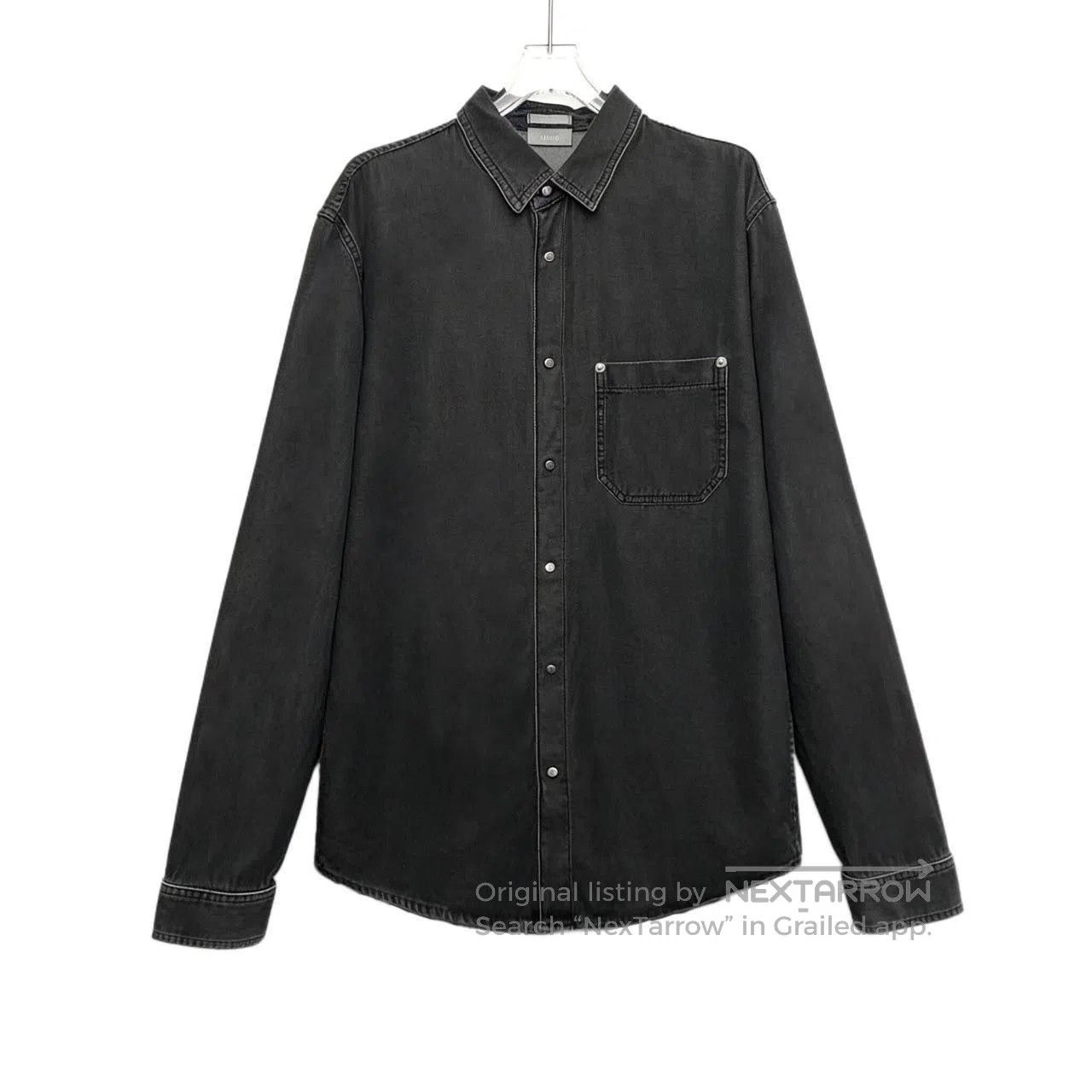 Dior Gray Long Sleeve Button. Size US XXS / EU 40 - 1 Thumbnail