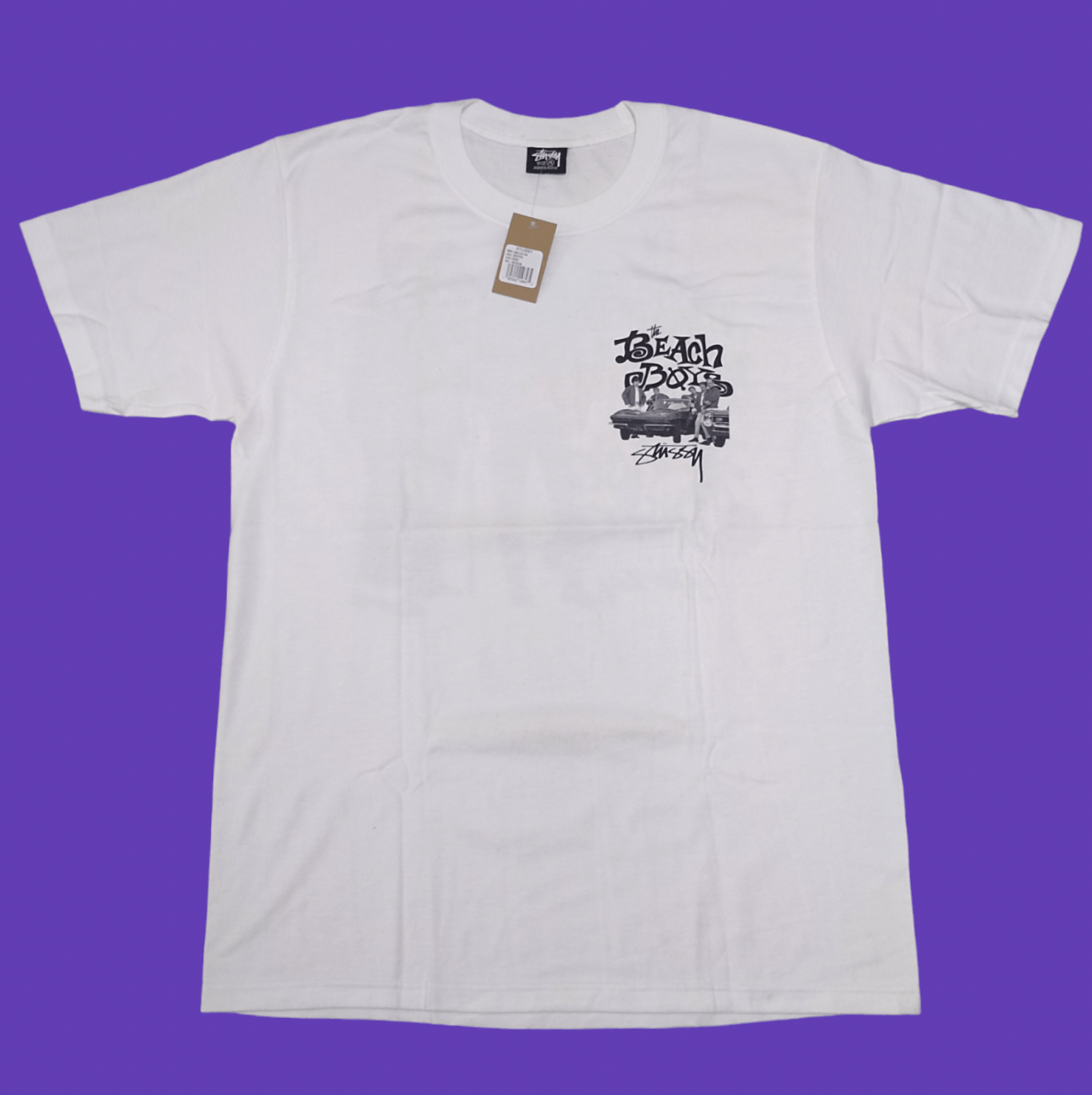 Band Tees × Stussy Stussy X The Beach Boys Tshirt Size US M / EU 48-50 / 2 - 3 Thumbnail