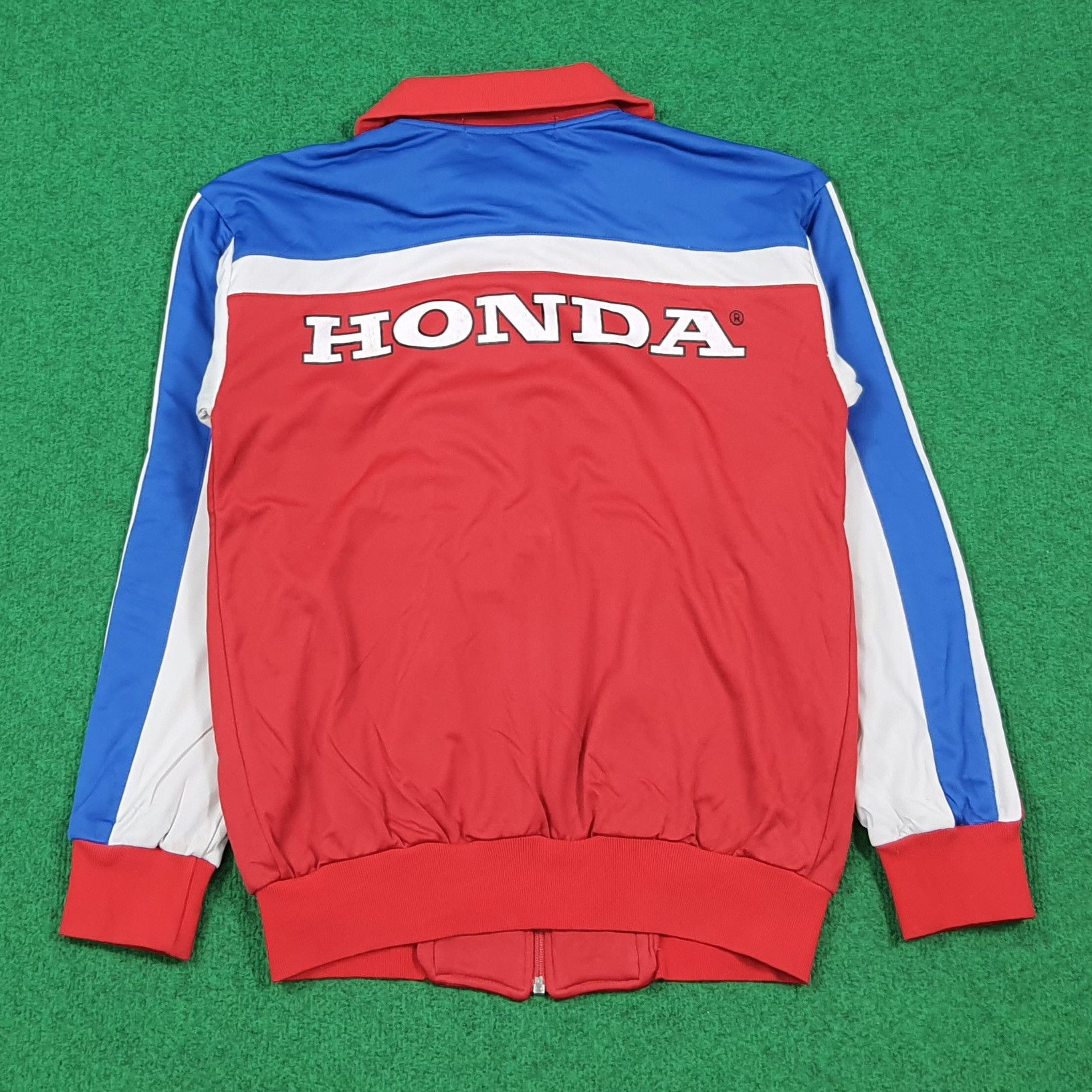Honda Vintage 80s Honda Racing Team Motorsports Jacket C278N10 Size US S / EU 44-46 / 1 - 1 Thumbnail