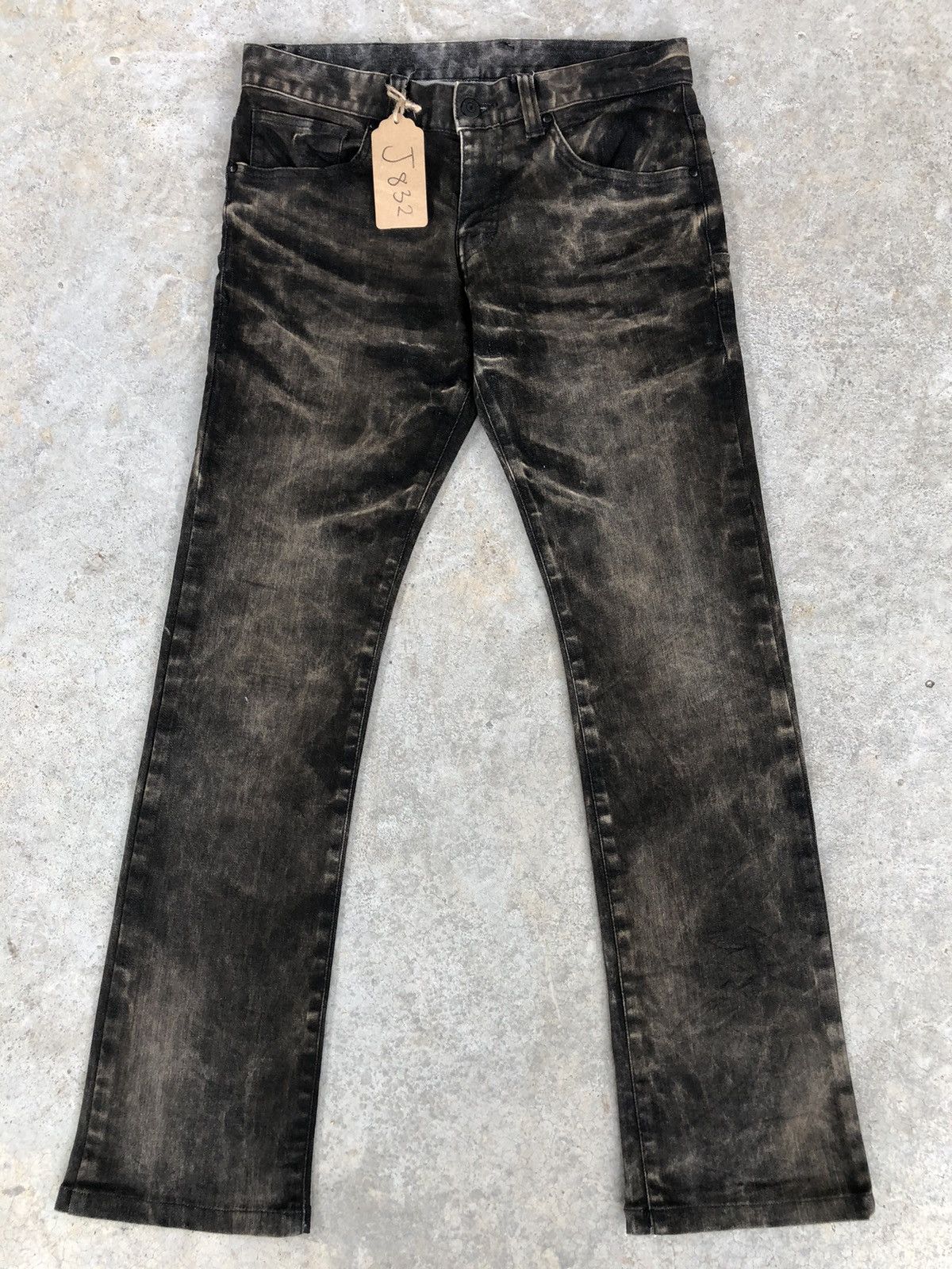 Tornado Mart Japanese Tornado Mart Mini Flare Distressed Jeans Size US 30 / EU 46 - 1 Thumbnail