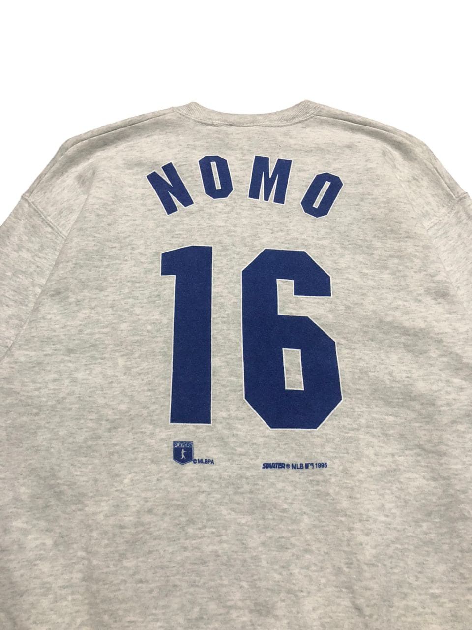 Starter Vintage 90s Starter Dodger “NOMO 16” Crewneck Sweatshirt Size US L / EU 52-54 / 3 - 5 Thumbnail