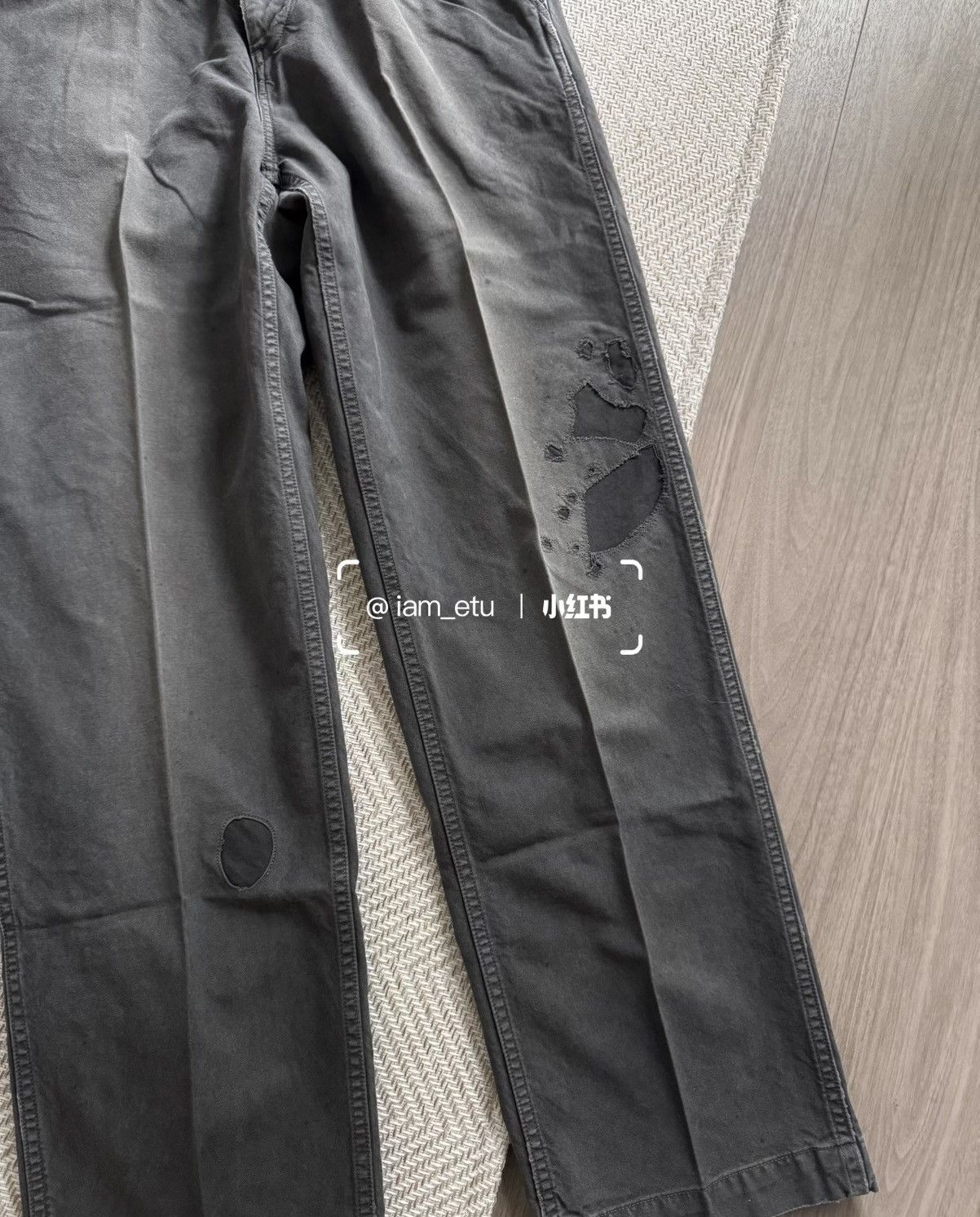 Visvim Rare Brand New Visvim 25AW Chino Pants Crash Size 4 Size US 35 - 2 Thumbnail