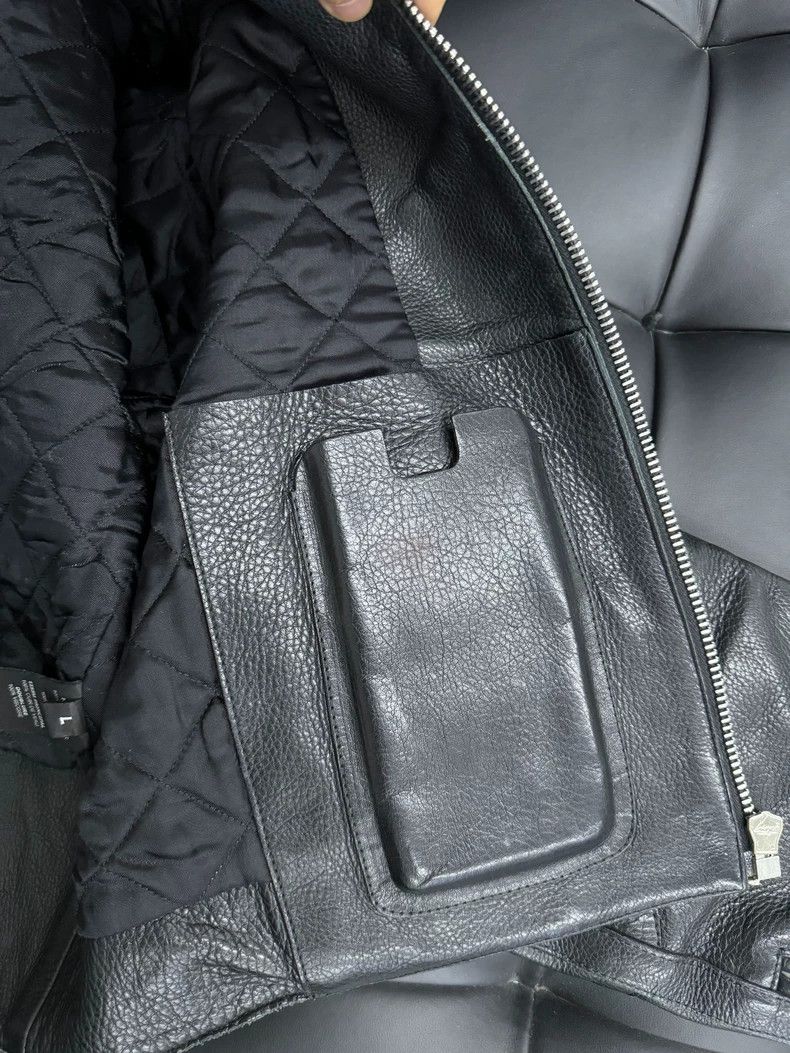 Vetements Vetements FW17 Racing Biker Old Leather Jacket Black Size US L / EU 52-54 / 3 - 7 Thumbnail