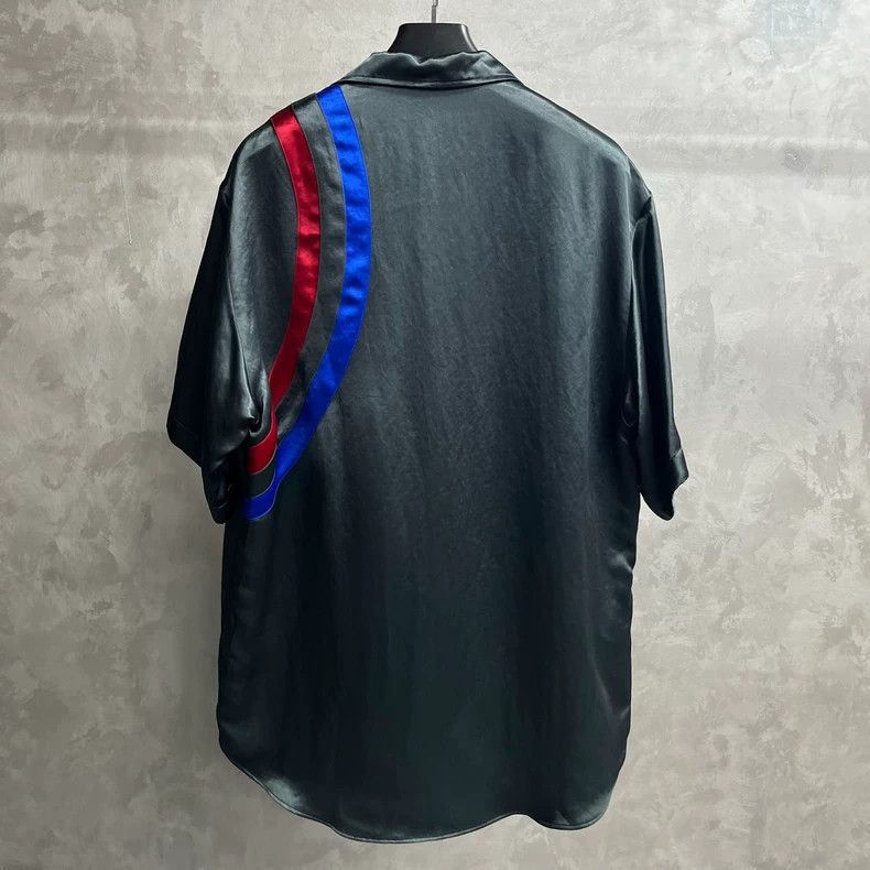 Gucci Gucci Black color-blocked striped embroidery pattern logo s Size US L / EU 52-54 / 3 - 6 Thumbnail