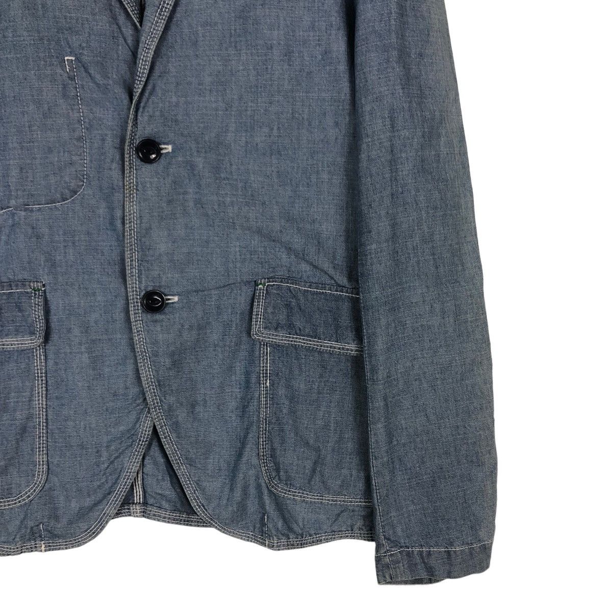 Japanese Brand Vintage Denim Chore Jacket Coen Tokyo Inspire Kapital 45RPM Size US L / EU 52-54 / 3 - 5 Thumbnail
