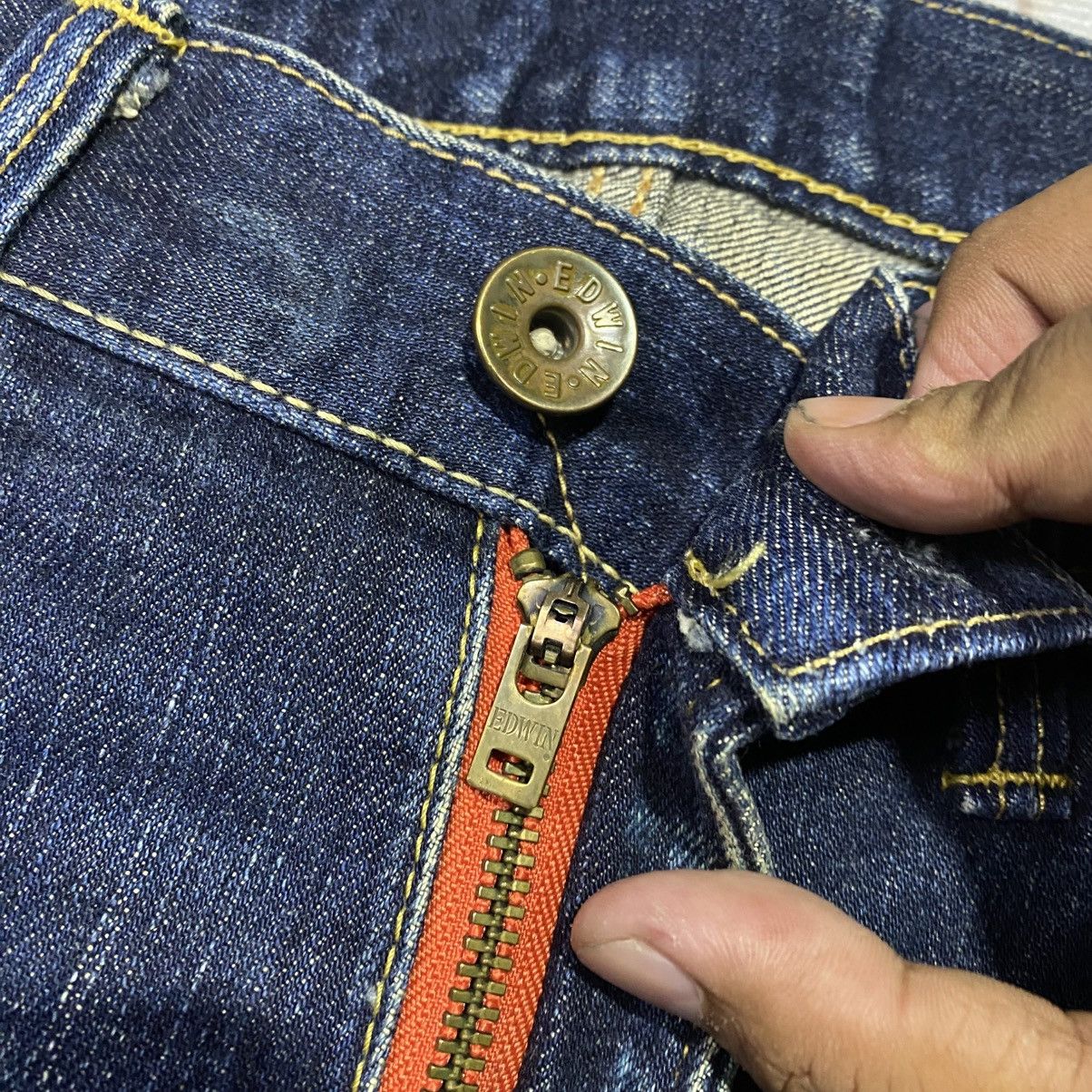 Edwin Edwin Beautiful Fade Selvedge Jeans With Buckleback Size US 30 / EU 46 - 8 Thumbnail