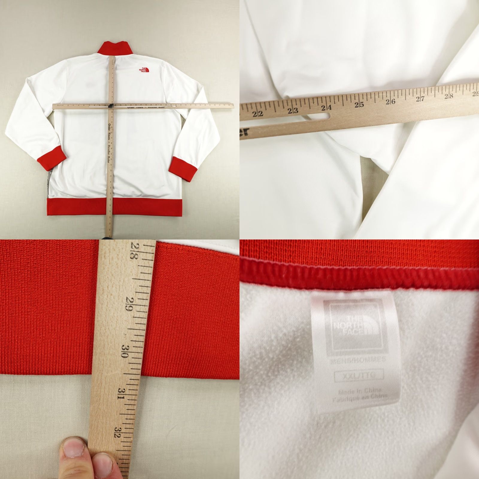 The North Face The North Face Jacket Mens 2XL Red Zip Full Zip Pockets Outdoor Windbreaker Size US XXL / EU 58 / 5 - 8 Thumbnail