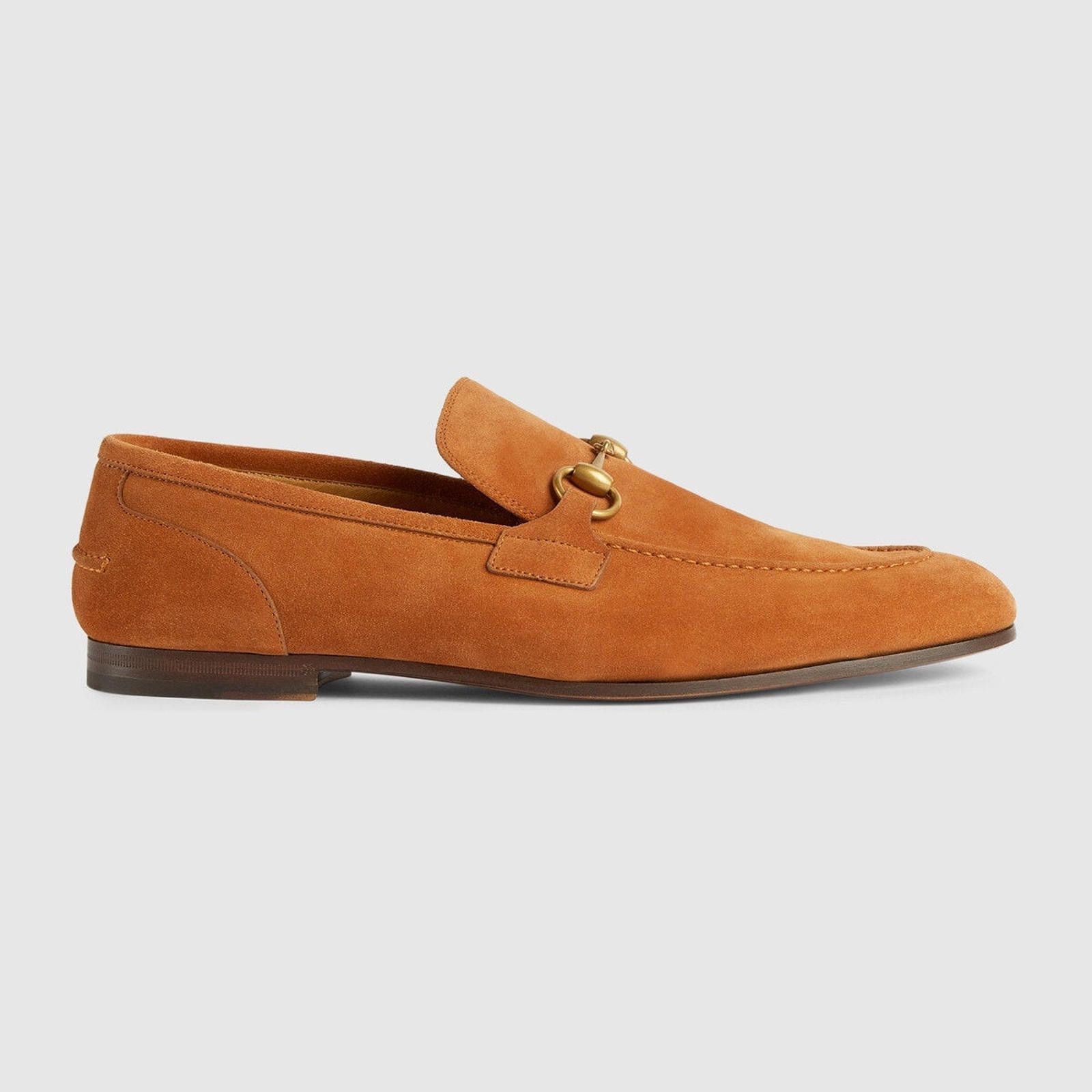 Gucci Gucci Horsebit Jordaan Suede Loafers Size US 6.5 / EU 39-40 - 1 Thumbnail