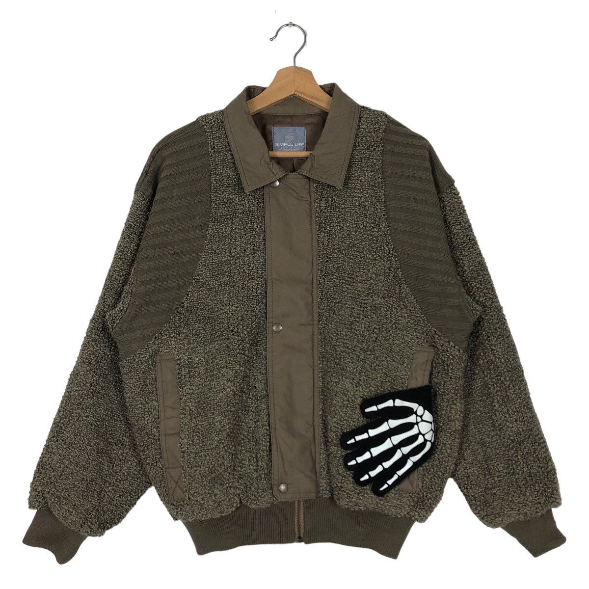 Japanese Brand 🔥90’s Simple Life Vintage Bomber Jacket Issey Miyake Size US M / EU 48-50 / 2 - 2 Thumbnail
