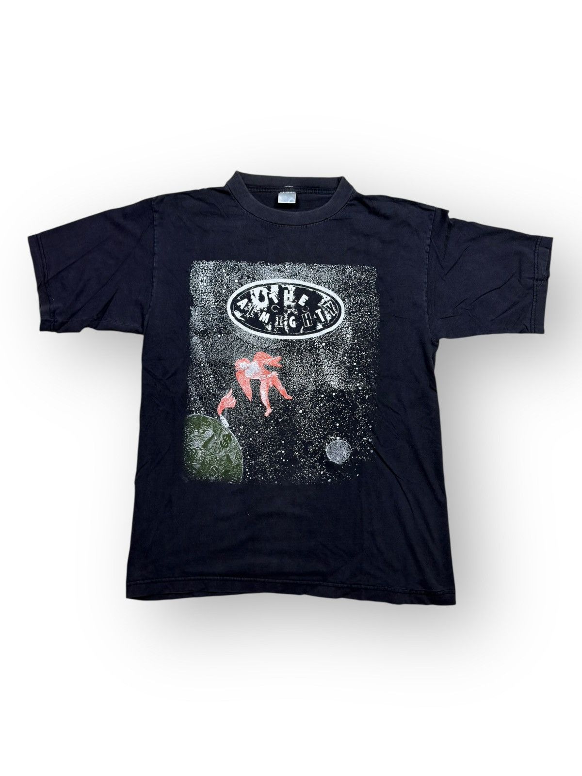 Band Tees *RARE* VINTAGE 90s THE ALMIGHTY FRANCE FADED DISTRESSED Size US XL / EU 56 / 4 - 1 Thumbnail