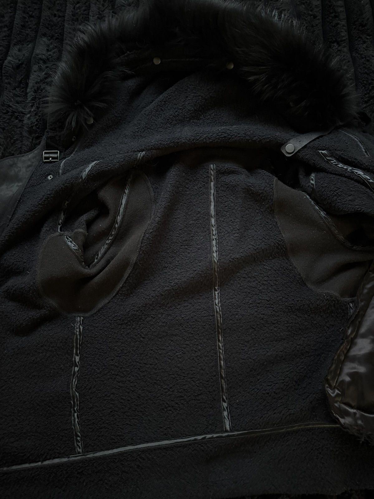 Le Grande Bleu (L.G.B.) Le Grand Bleu Space Surfing Fur Parka (Reversible) Size US S / EU 44-46 / 1 - 5 Thumbnail