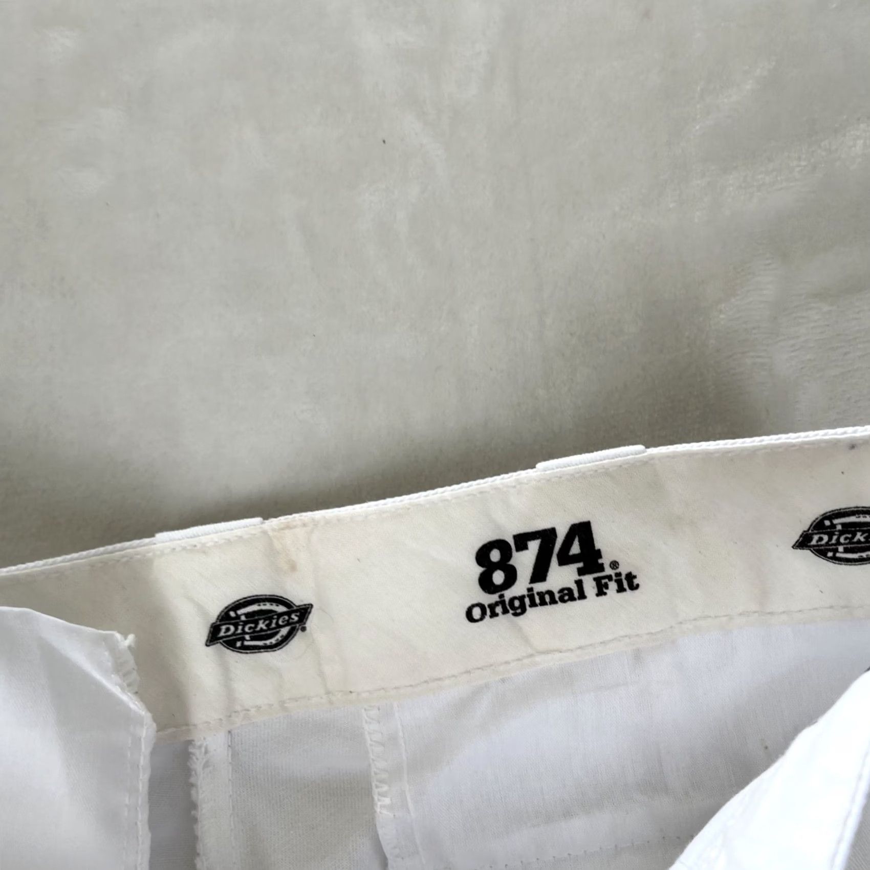 Dickies Dickies Pants Mens 32x32 White 874 Original Cotton Blend Work Worker Painters Shirt/ Pants Size US 32 / EU 48 - 5 Thumbnail