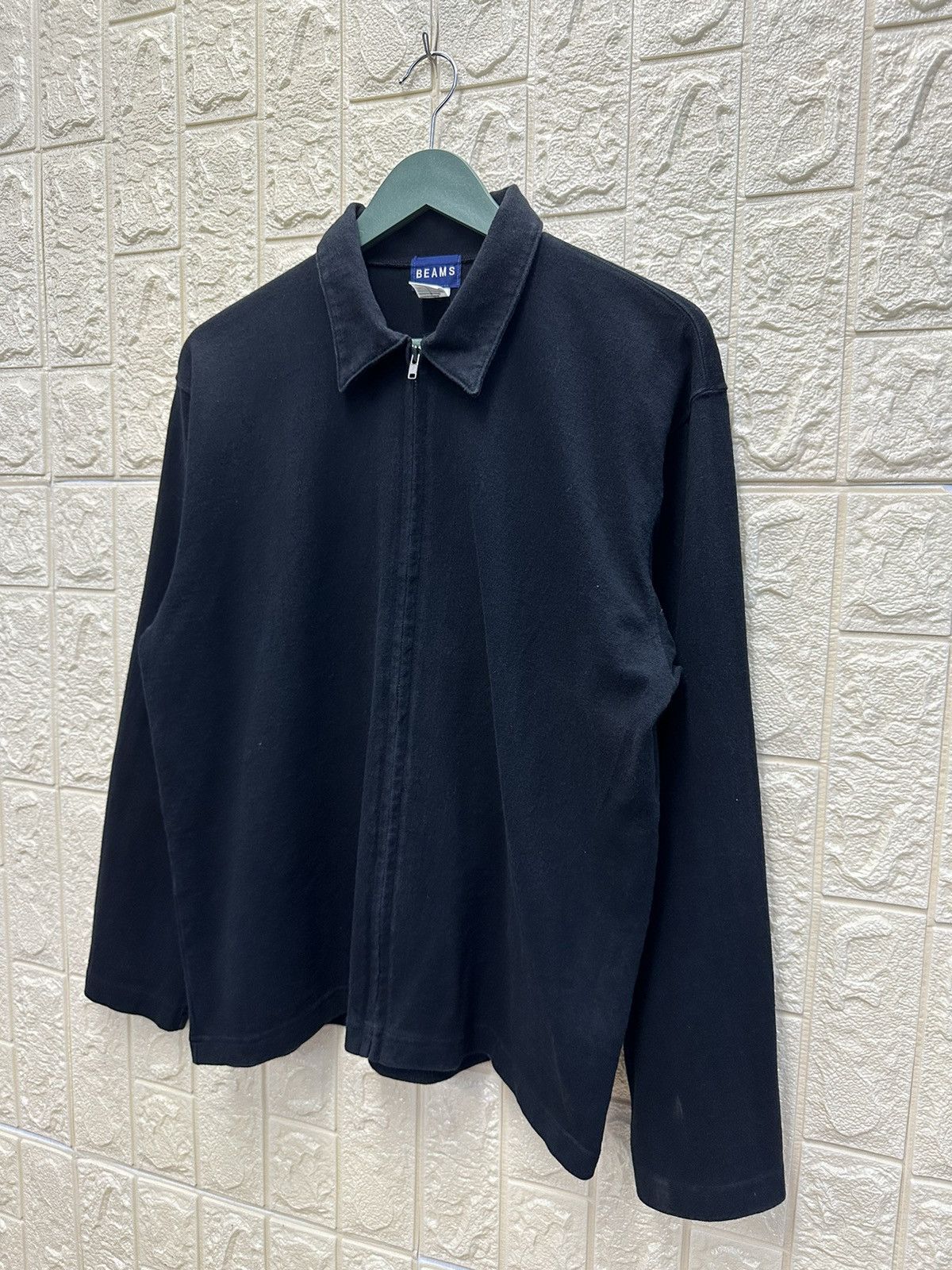 Beams Plus × Vintage Beams Zipper Knitwear Shirt MJ31 Size US S / EU 44-46 / 1 - 2 Thumbnail