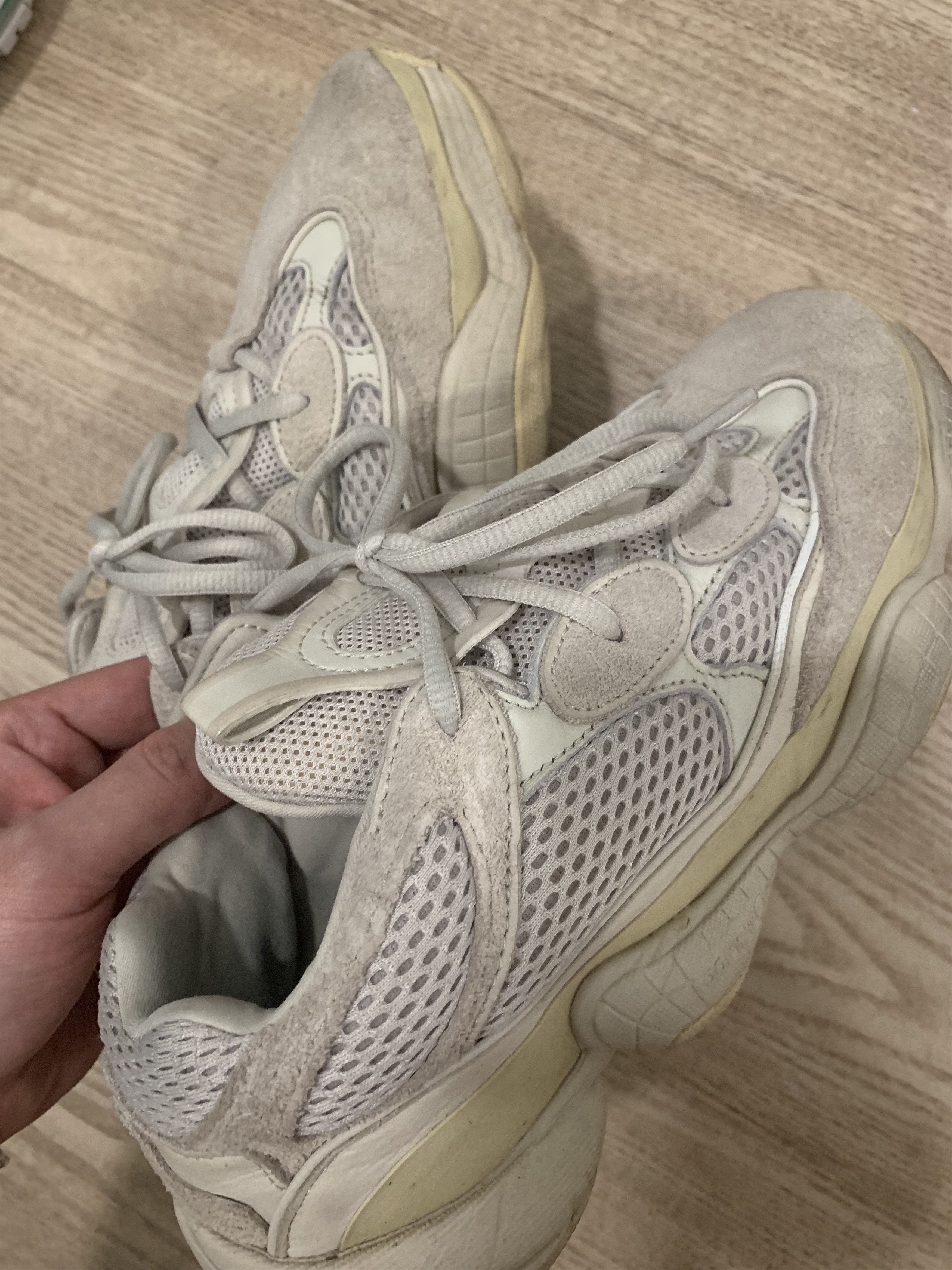 Kanye West adidas Yeezy 500 Blush Size US 8.5 / EU 41-42 - 2 Thumbnail