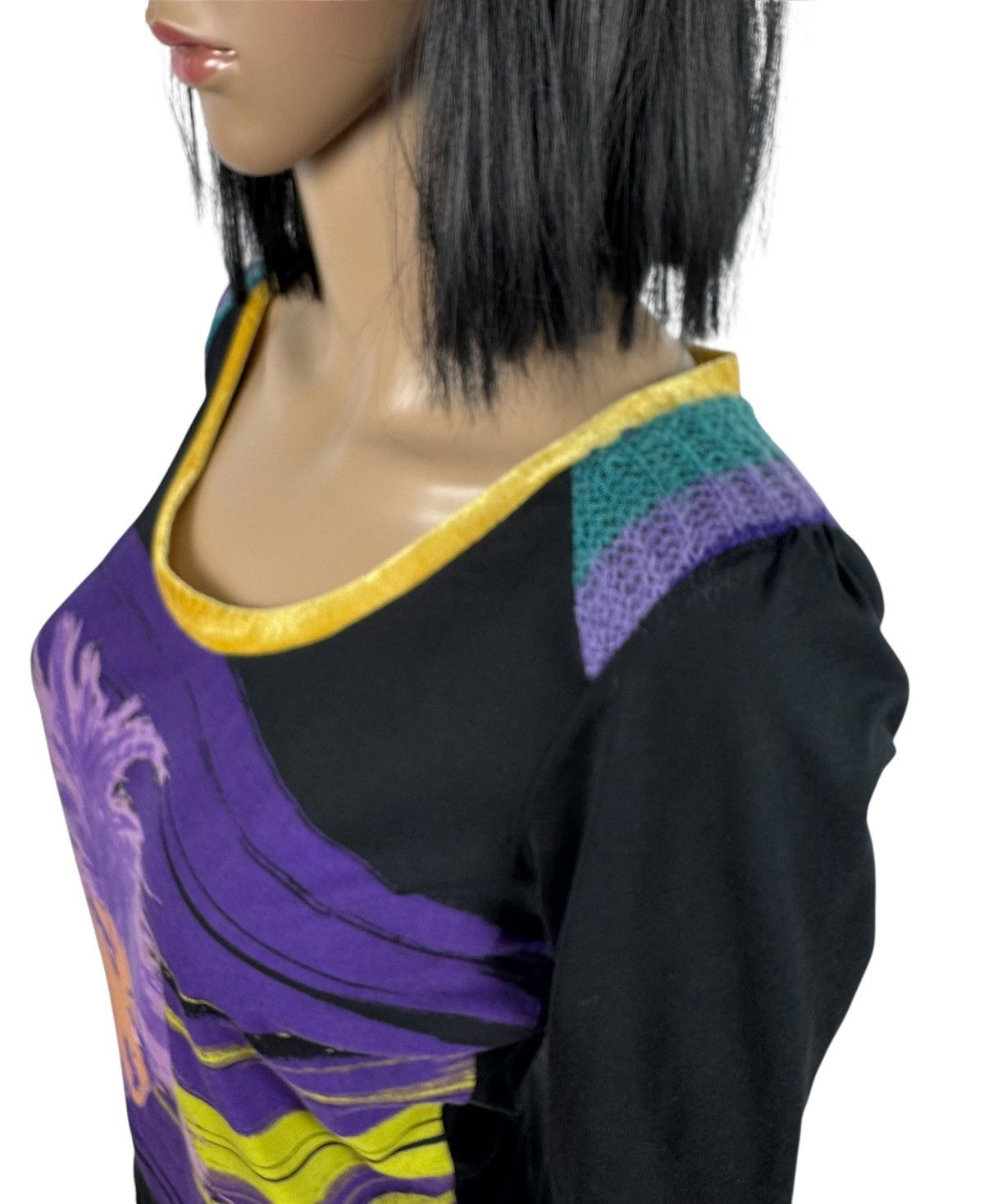 Custo Barcelona Custo Barcelona Printed Cotton Jumper Mohair Details Size M / US 6-8 / IT 42-44 - 6 Thumbnail