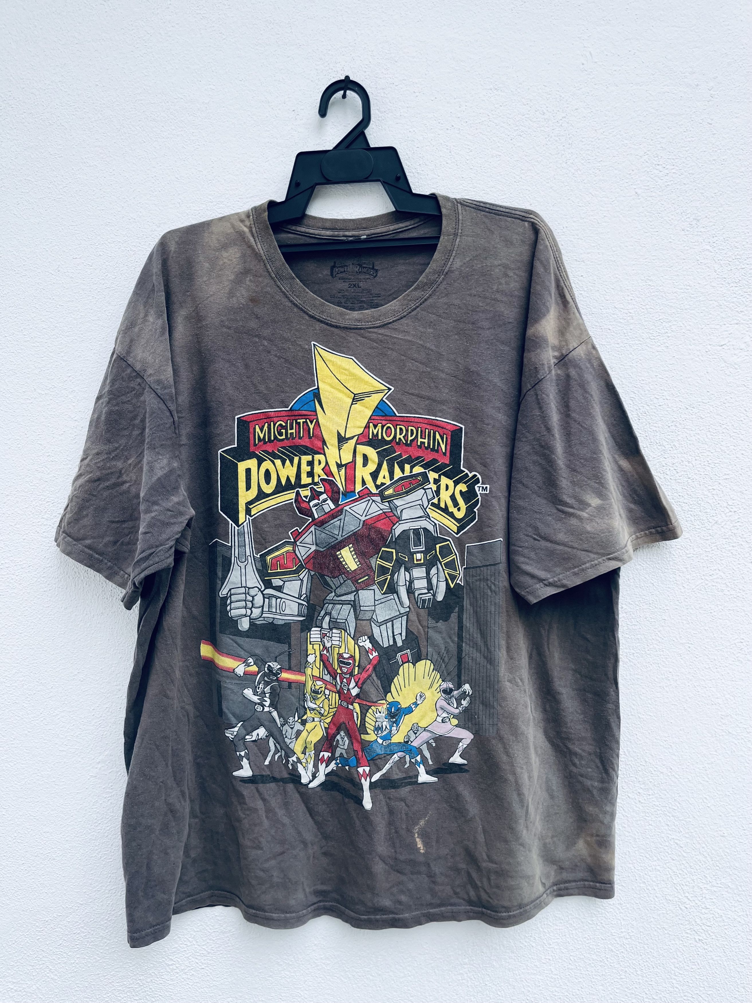 Vintage Vintage Power Rangers Famous Television Series Shirt Size US XXL / EU 58 / 5 - 1 Thumbnail