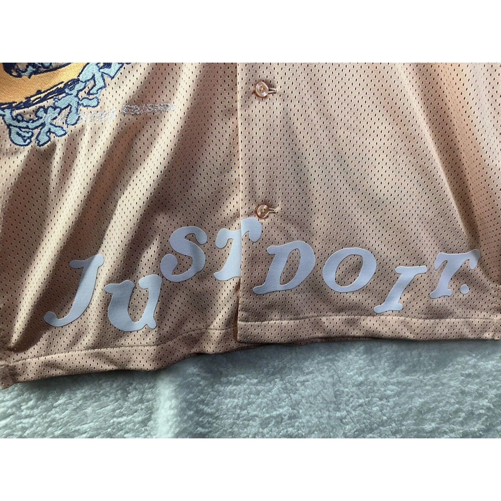 Nike Nike Resort Vacation Hawaiian Mesh Shirt Embroidered Small Size US S / EU 44-46 / 1 - 7 Thumbnail