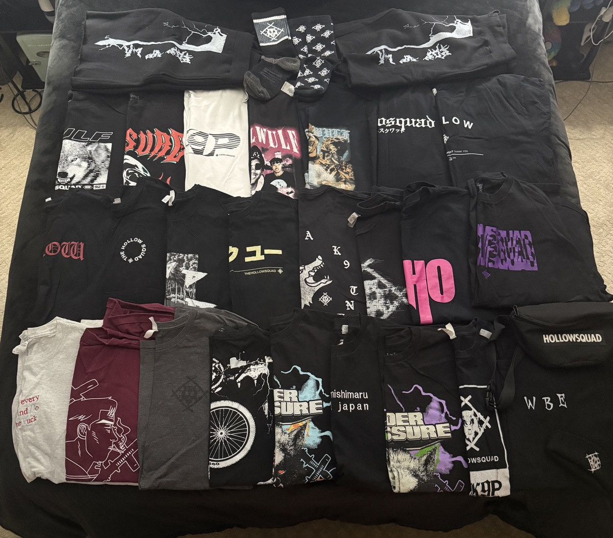 Xavier Wulf / Hollow Squad Xavier Wulf Hollowsquad Merch Lot Size US XXL / EU 58 / 5 - 1 Thumbnail