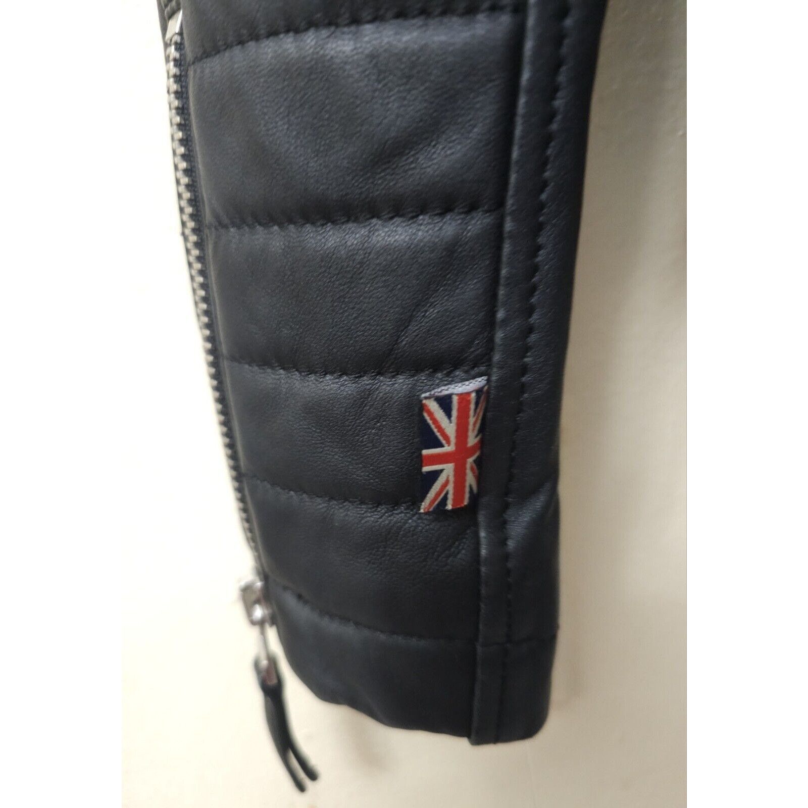 Boda Skins BODA Skins Kay Michaels Napa Leather Platinum Jacket 32/4 Size S / US 4 / IT 40 - 13 Thumbnail