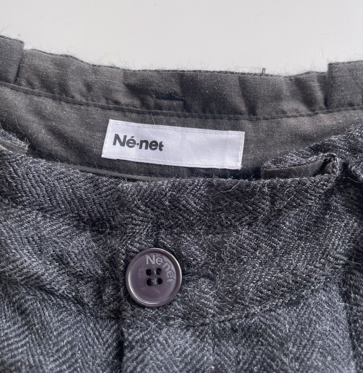 Issey Miyake Issey Miyake Ne-net Wool Women Shortpants Size 29" - 5 Thumbnail