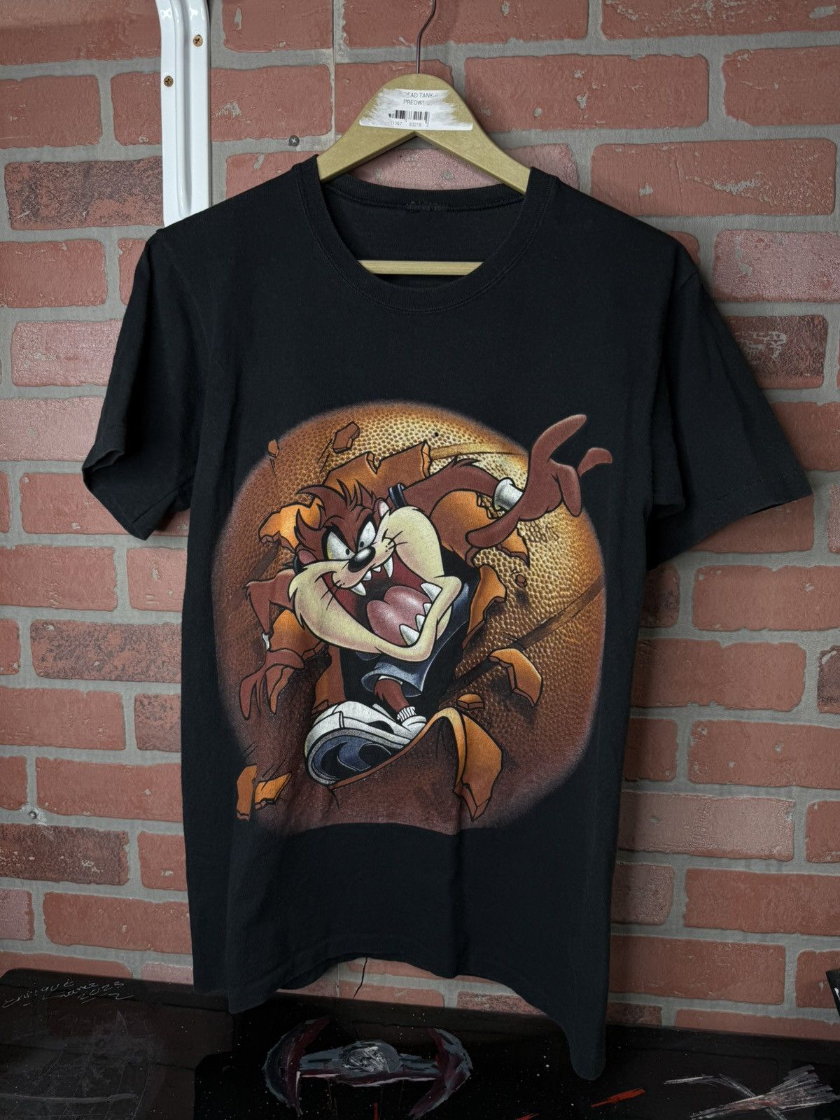 Vintage Vintage Looney Tunes Basketball T-Shirt Adult Size Small Size US S / EU 44-46 / 1 - 1 Thumbnail