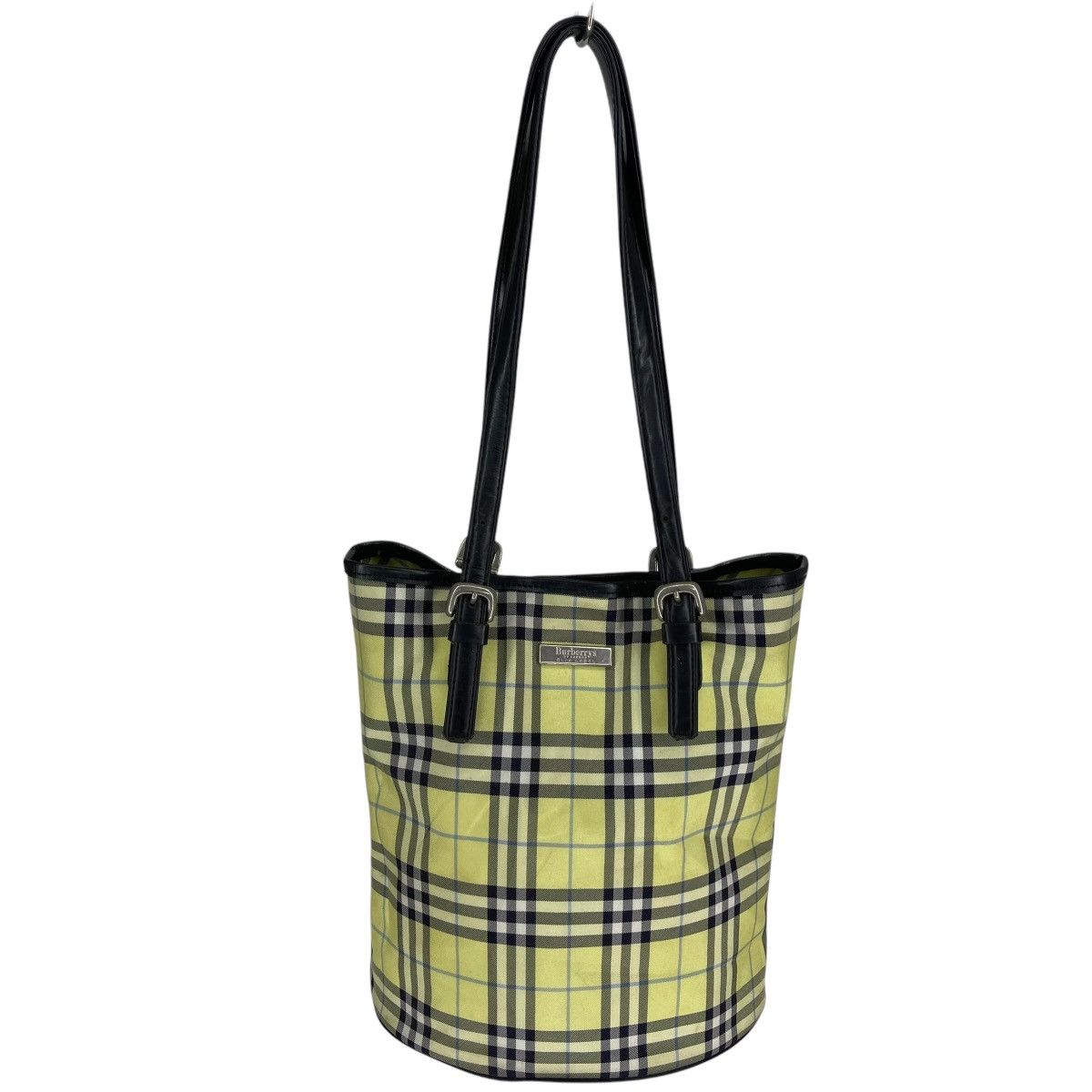 Burberry Burberry Nova Check Blue Label Shoulder Bag Yellow Size ONE SIZE - 1 Thumbnail