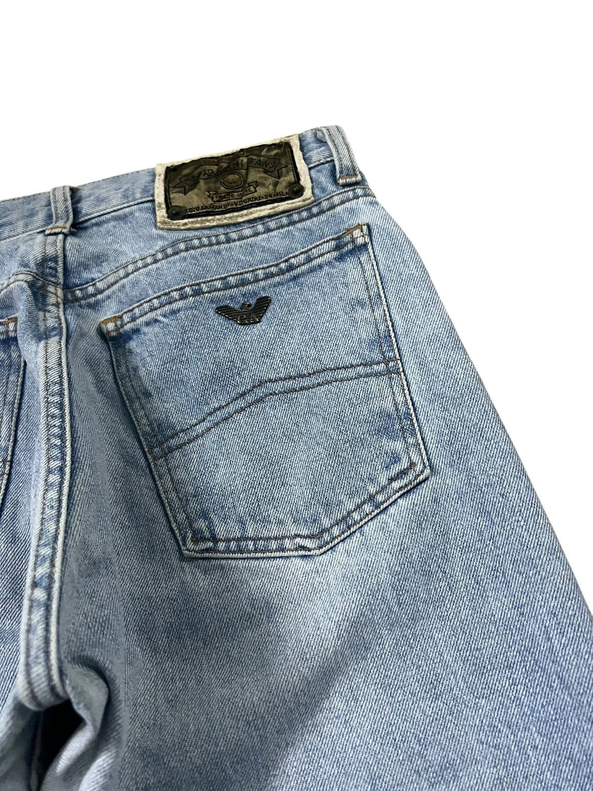 Armani VINTAGE 90’s ARMANI FADED JEAN MADE IN ITALY Size US 28 / EU 44 - 13 Thumbnail