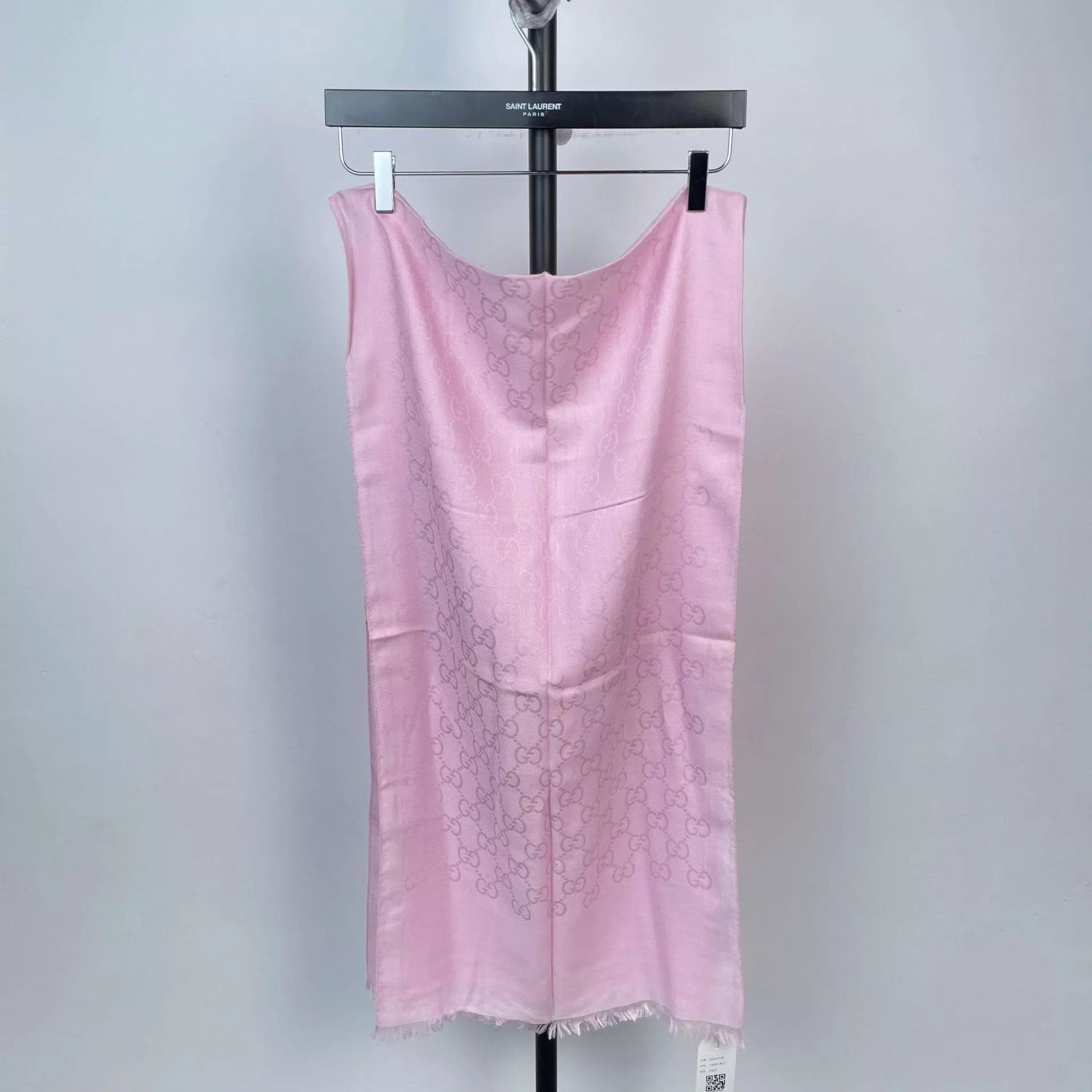 Gucci Gucci pink scarf 260209TXYHQ03 Size ONE SIZE - 2 Thumbnail
