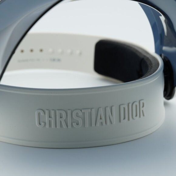 Dior Dior DIORPACIFIC V1U 96B0 Sunglasses White Geometric Frame Size ONE SIZE - 8 Thumbnail