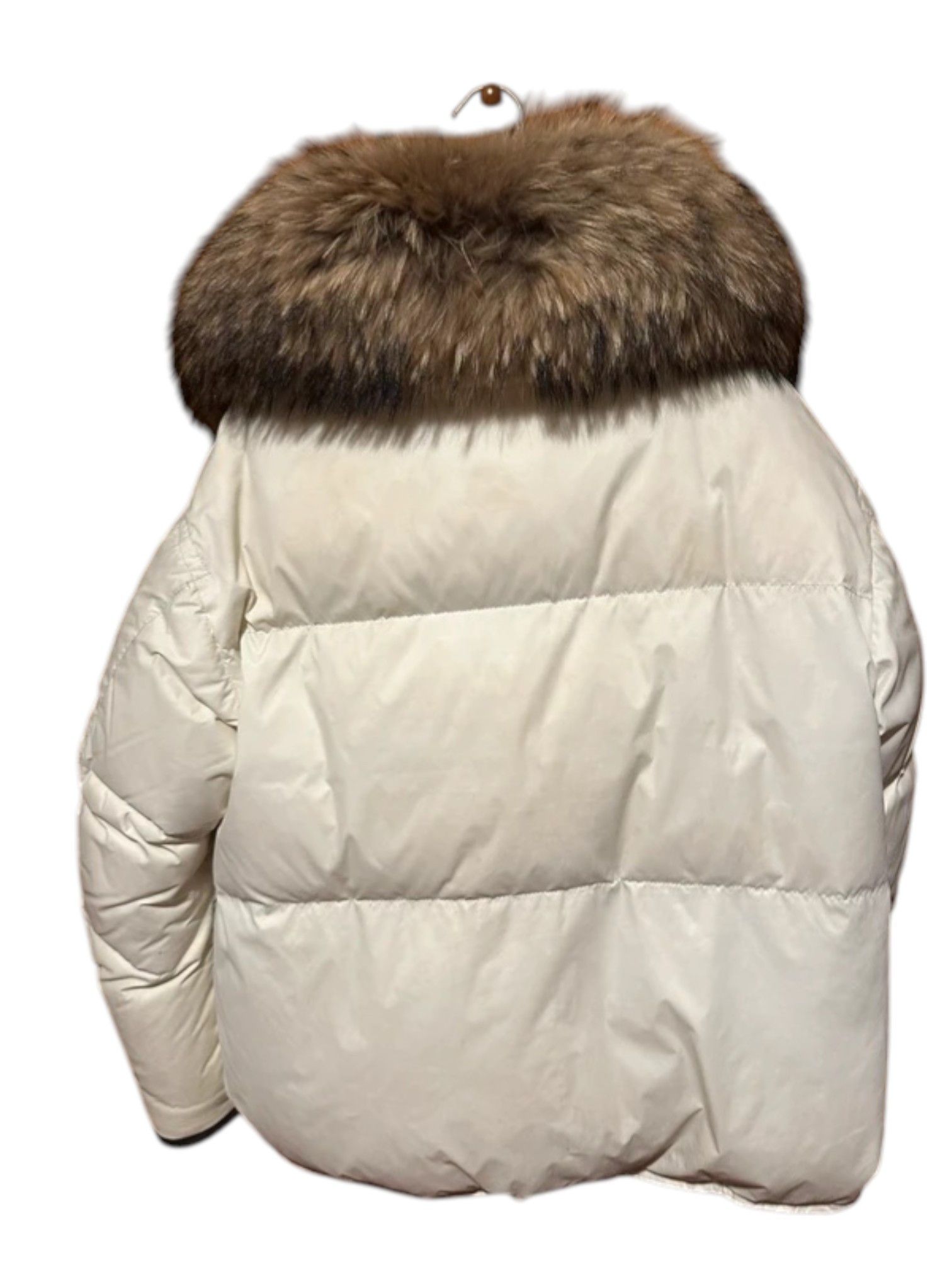 Dsquared2 Dsquared² “Fuckin' Freezing” Puffer Jacket w/ Fur Hood Size S / US 4 / IT 40 - 2 Thumbnail