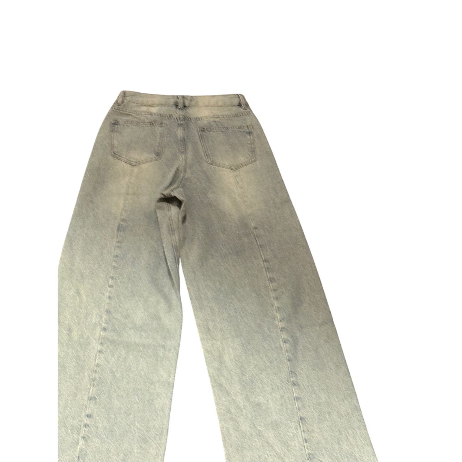 Other Commense Light Wash Blue Wide Leg High Rise Denim Jeans Size 27" / US 4 / IT 40 - 8 Thumbnail