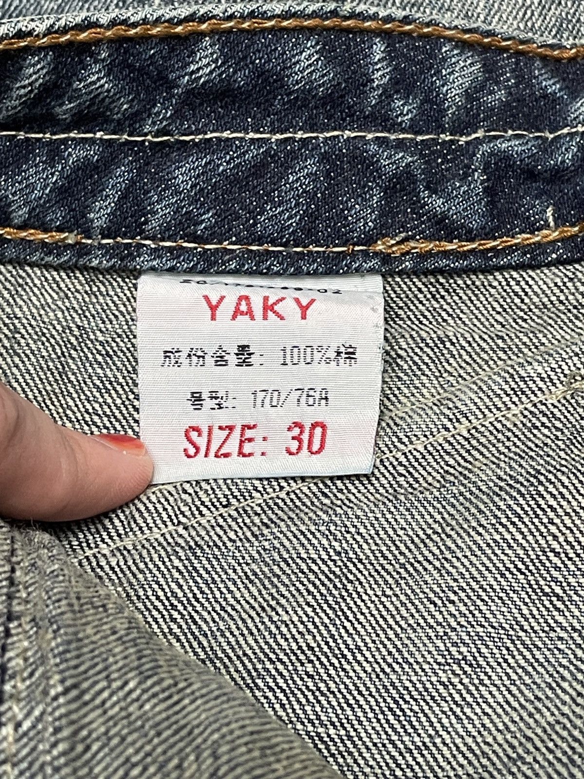 Designer × Japanese Brand × Vintage Vintage Japanese Brand Yaky Jeans 2000s Size US 31 - 11 Thumbnail