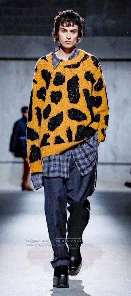 Dries Van Noten Dries Van Noten Leopard Sweater S. Size US S / EU 44-46 / 1 - 1 Thumbnail