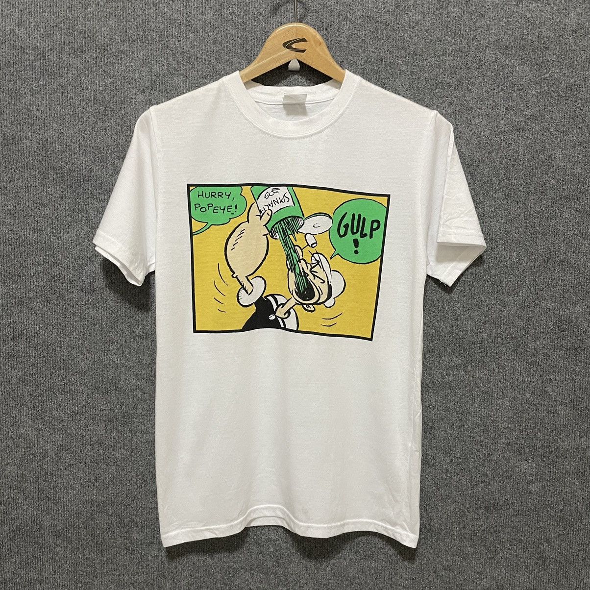 Cartoon Network × Vintage Vintage Popeye The Sailor Man Cartoon T Shirt Size US S / EU 44-46 / 1 - 1 Thumbnail