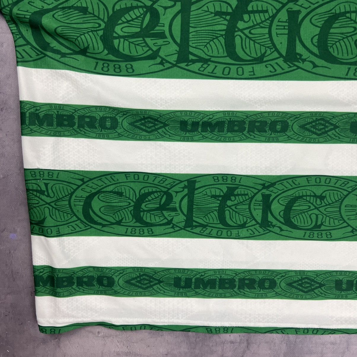 Nike Rare! Celtic 1995/97 Umbro Soccer Jersey Shirt Vintage Size US L / EU 52-54 / 3 - 20 Thumbnail