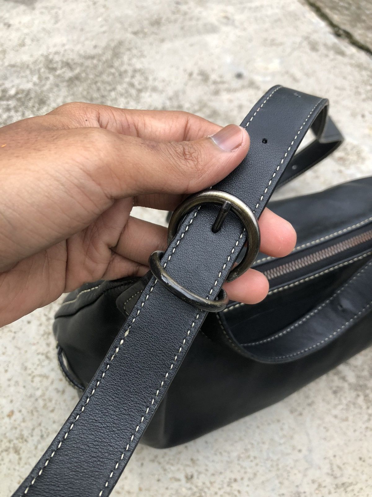 Leather JAPANESSE SAZABY LEATHER CROSSBODY SLINGBAG Size ONE SIZE - 5 Thumbnail