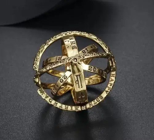 Japanese Brand Gold Color Astronomical Ball Pendant Necklace Size ONE SIZE - 4 Thumbnail